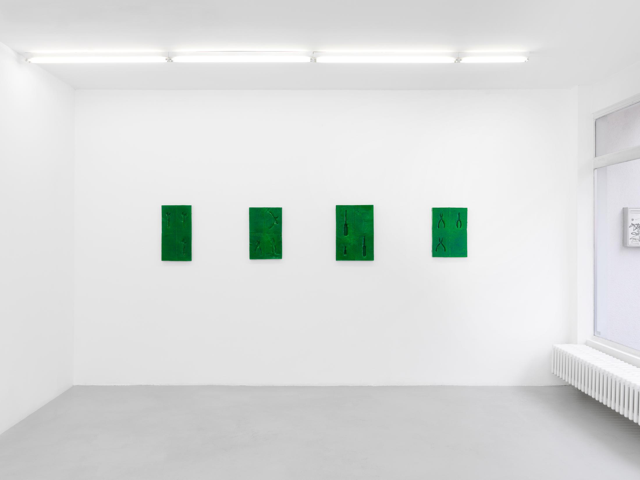 Exhibition View Zak Kitnick "CRAFTSMAN BY SEARS AT KMART" at Ribordy Contemporary / Photo: Annik Wetter / Courtesy: the artist and the gallery