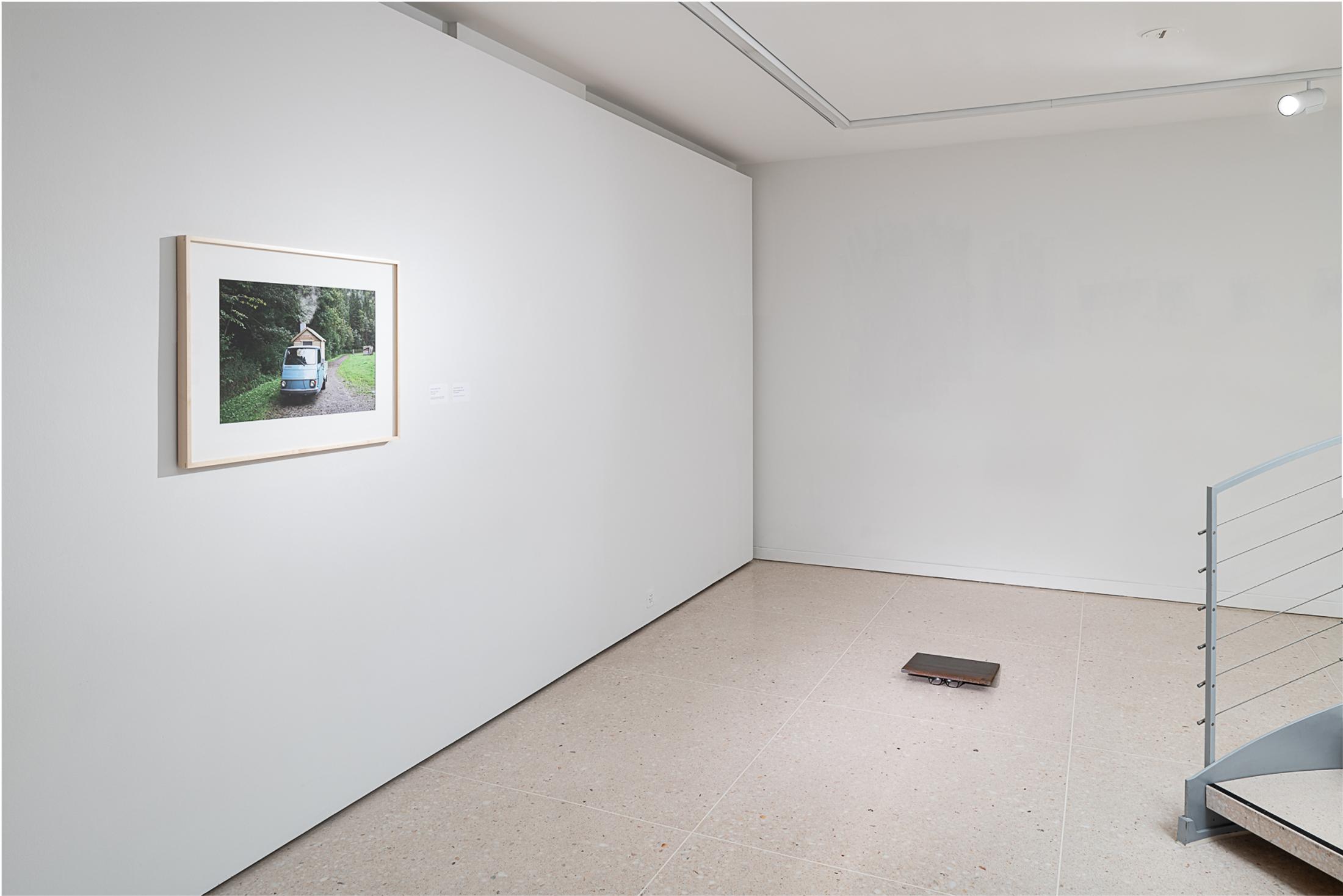 Exhibition View Group Show «Time and Space – Homage to Peter and Christine Kamm; view on Roman Signer» at Kunsthaus Zug, 2021 / Photo: Jorit Aust Photography / Courtesy: the artists and Kunsthaus Zug