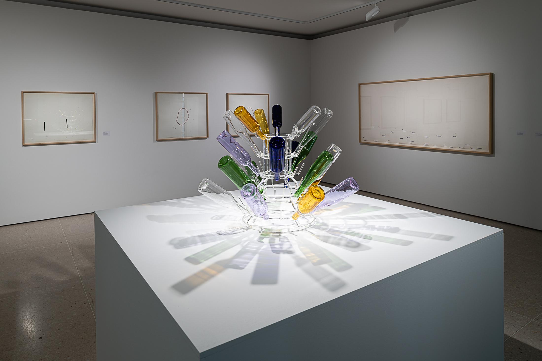 Exhibition View Group Show «Time and Space – Homage to Peter and Christine Kamm» at Kunsthaus Zug, 2021 / Photo: Jorit Aust Photography / Courtesy: the artists and Kunsthaus Zug