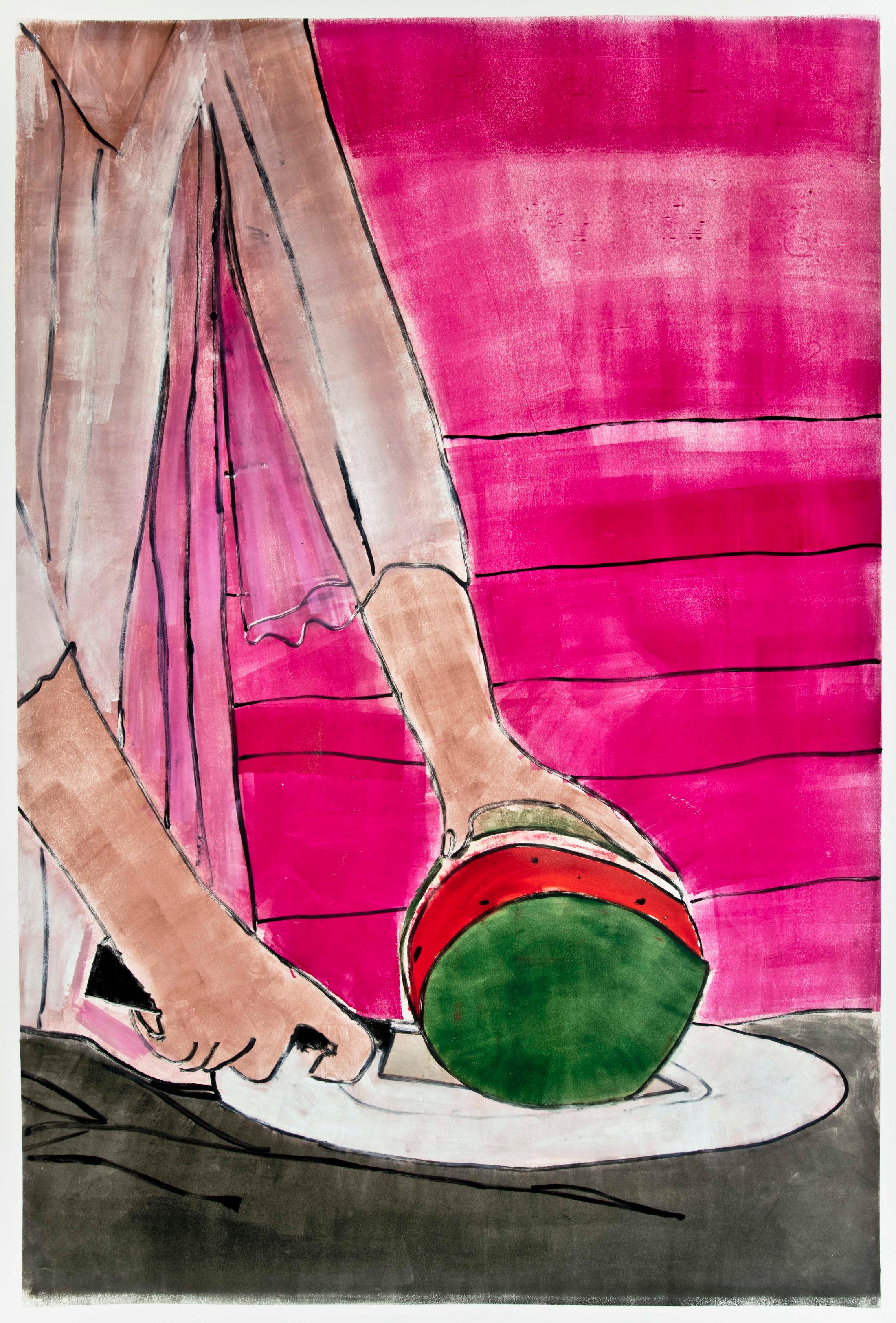 Exhibition View Zilla Leutenegger «Casa Blanca / view on David Lynch, 2018» at Galerie Peter Kilchmann, Zurich / Courtesy: the artist and Galerie Peter Kilchmann