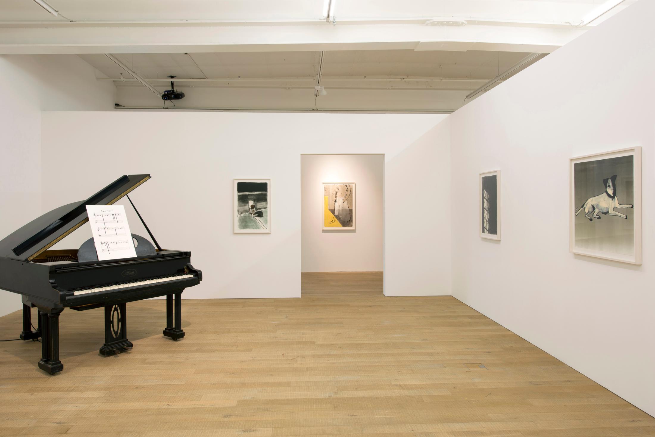 Exhibition View Zilla Leutenegger «Casa Blanca» at Galerie Peter Kilchmann, Zurich / Courtesy: the artist and Galerie Peter Kilchmann