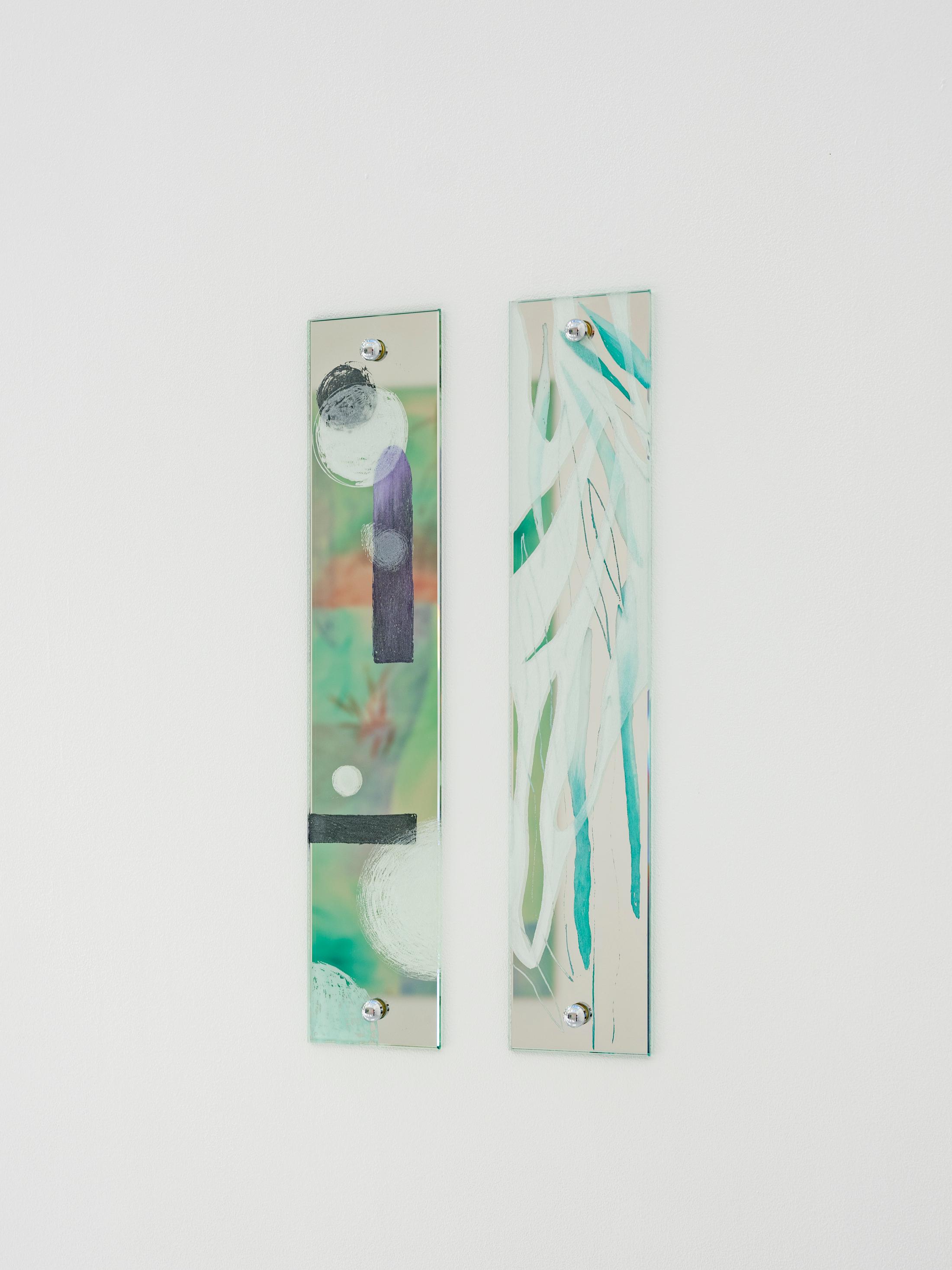 Exhibition View Zoé de Soumagnat Solo Show «The waters doubly sleep» at A. Romy Gallery, Zurich, 2022 / Photo: Philip Frowein / Courtesy: the artist and A. Romy Gallery