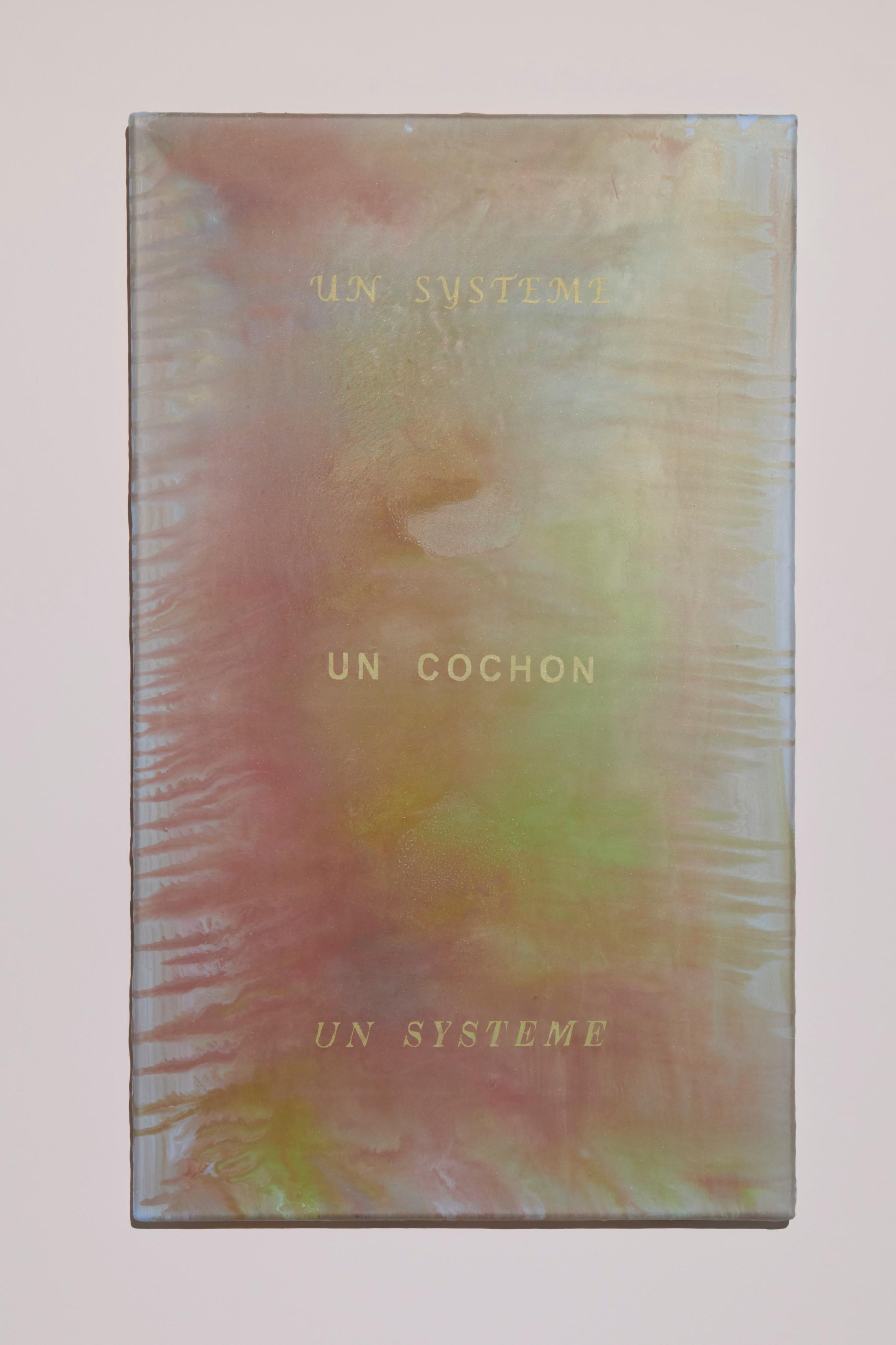 Exhibition View Groupshow «A Home is not a House; view on Tristan Lavoyer, Un système, un cochon, un système, 2019» at Fri Art, Fribourg, 2019 / Courtesy: the artists and Fri Art