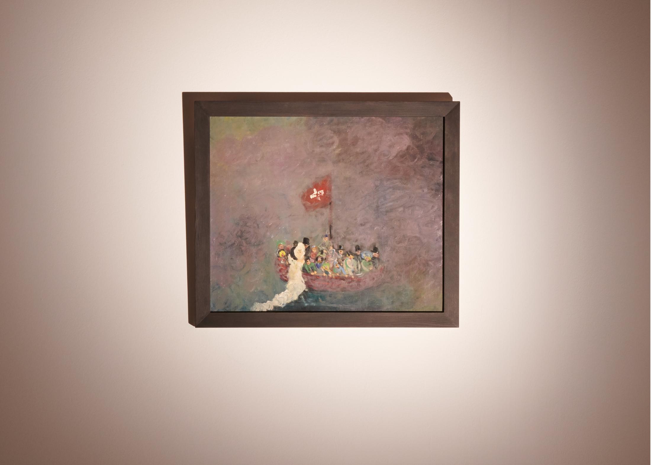 Exhibition View Groupshow «A Home is not a House; view on Sophie Oxe, Le naufrage, 2019» at Fri Art, Fribourg, 2019 / Courtesy: the artists and Fri Art