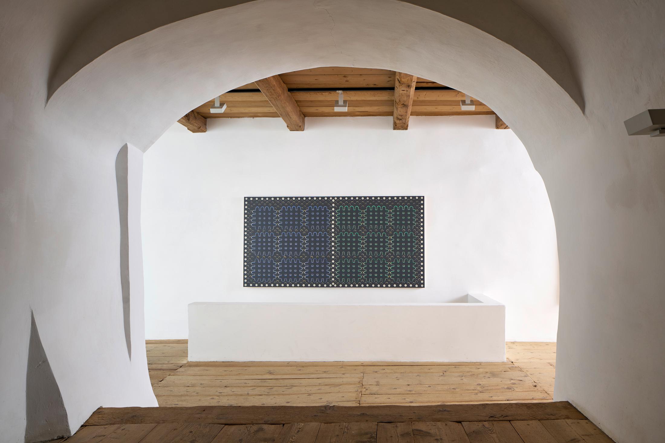 Exhibition View Groupshow «Absolutely Tschudi» at Galerie Tschudi, Zuoz, 2019 / Photo: Ralph Feiner, Malans / Courtesy: the artists and Galerie Tschudi, Zuoz