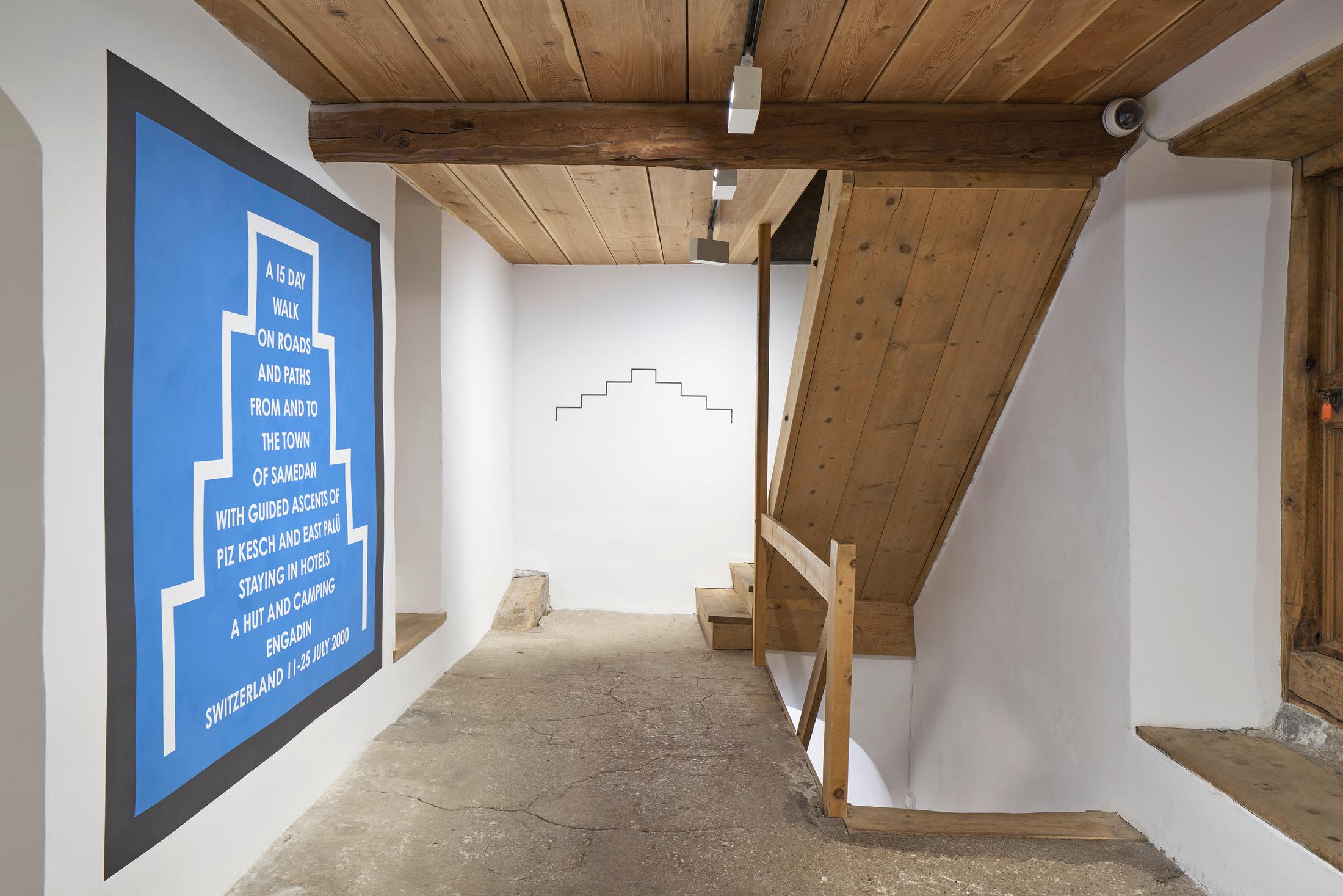 Exhibition View Groupshow «Absolutely Tschudi» at Galerie Tschudi, Zuoz, 2019 / Photo: Ralph Feiner, Malans / Courtesy: the artists and Galerie Tschudi, Zuoz