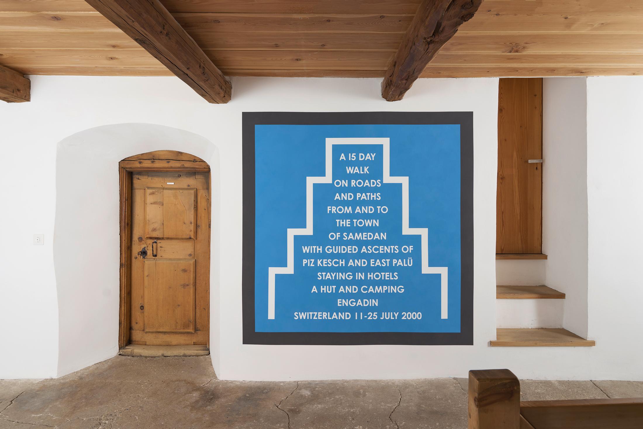 Exhibition View Groupshow «Absolutely Tschudi» at Galerie Tschudi, Zuoz, 2019 / Photo: Ralph Feiner, Malans / Courtesy: the artists and Galerie Tschudi, Zuoz