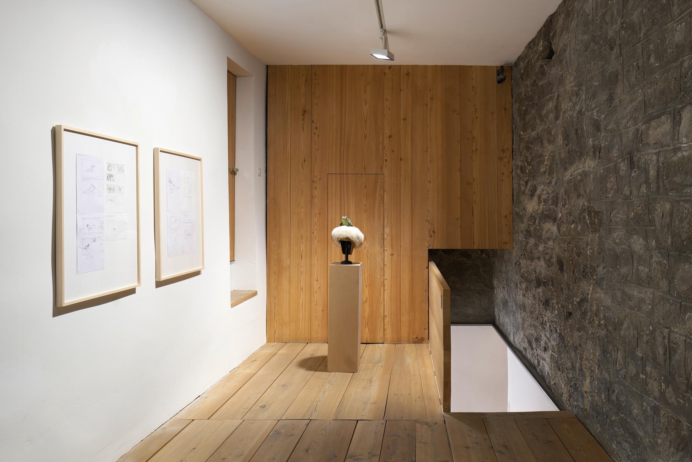 Exhibition View Groupshow «Absolutely Tschudi» at Galerie Tschudi, Zuoz, 2019 / Photo: Ralph Feiner, Malans / Courtesy: the artists and Galerie Tschudi, Zuoz