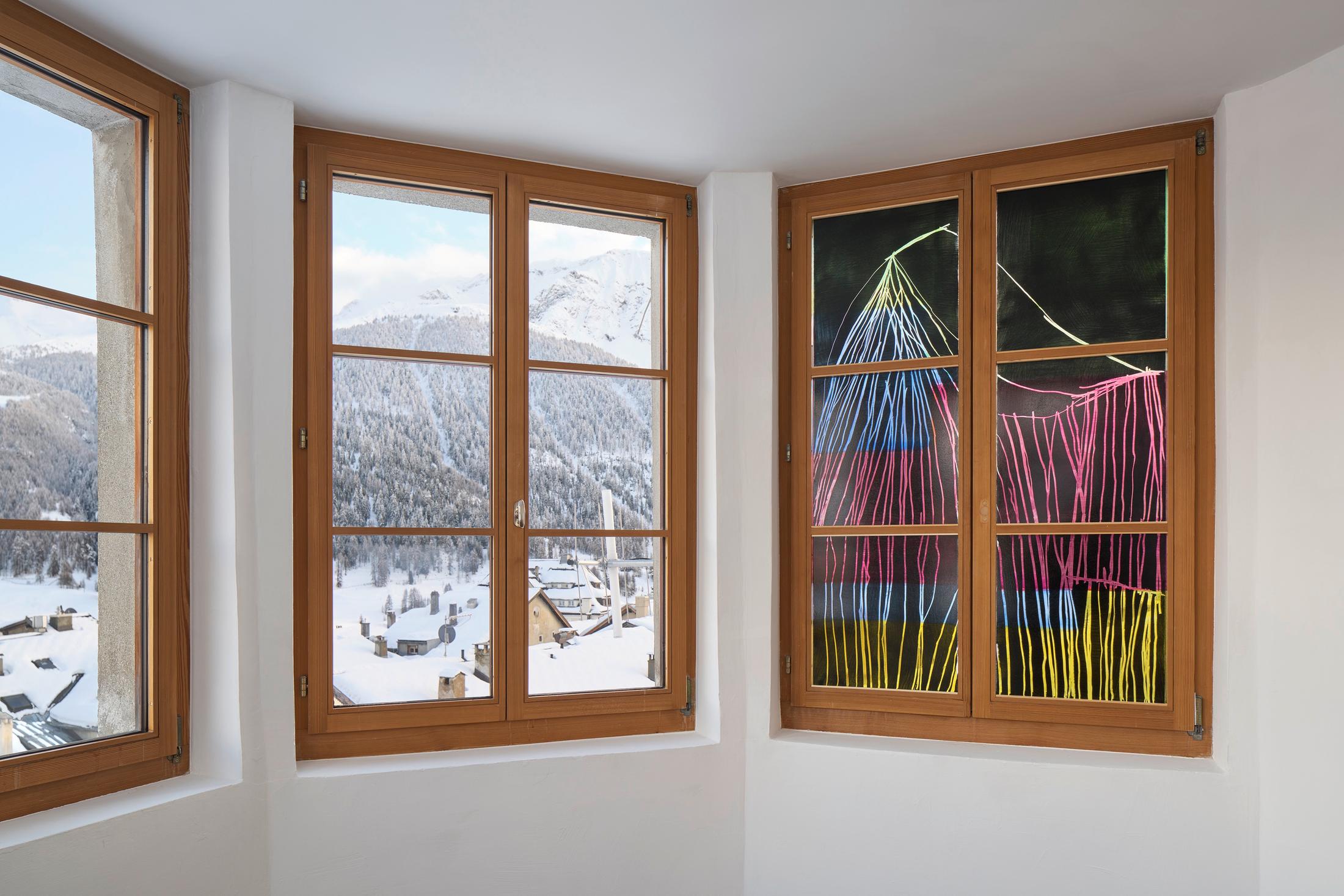 Exhibition View Groupshow «Absolutely Tschudi» at Galerie Tschudi, Zuoz, 2019 / Photo: Ralph Feiner, Malans / Courtesy: the artists and Galerie Tschudi, Zuoz