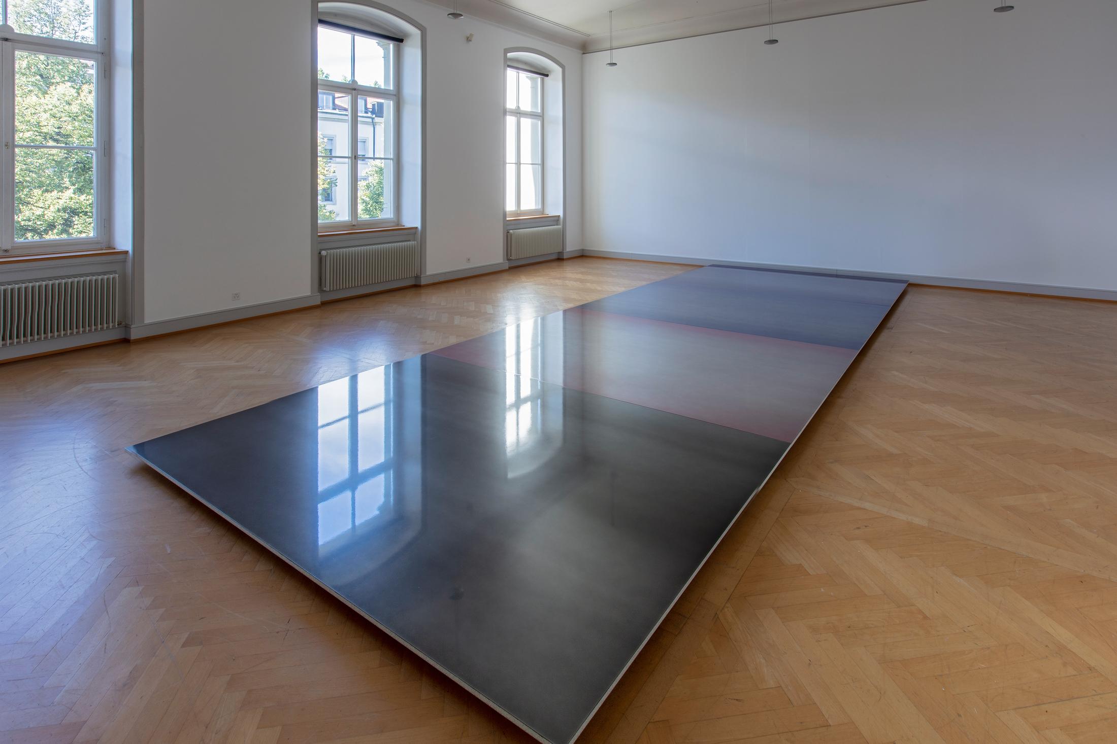 Exhibition View Adrian Schiess Soloshow «Painting 1980-2020» at Kunstmuseum St. Gallen, St. Gallen, 2020 / Photo: Stefan Rohner / Courtesy: the artist and Kunstmuseum St. Gallen