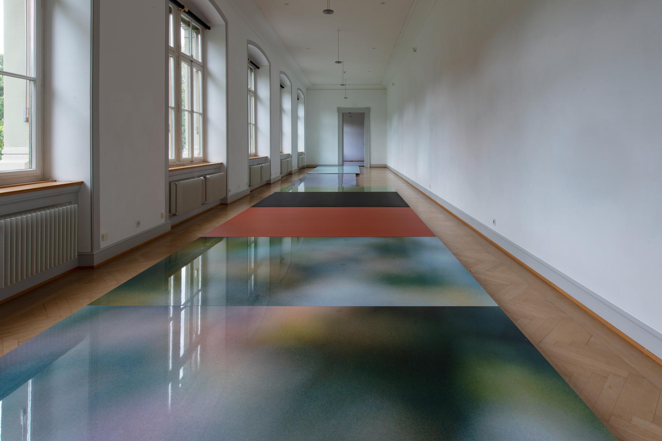 Exhibition View Adrian Schiess Soloshow «Painting 1980-2020» at Kunstmuseum St. Gallen, St. Gallen, 2020 / Photo: Stefan Rohner / Courtesy: the artist and Kunstmuseum St. Gallen