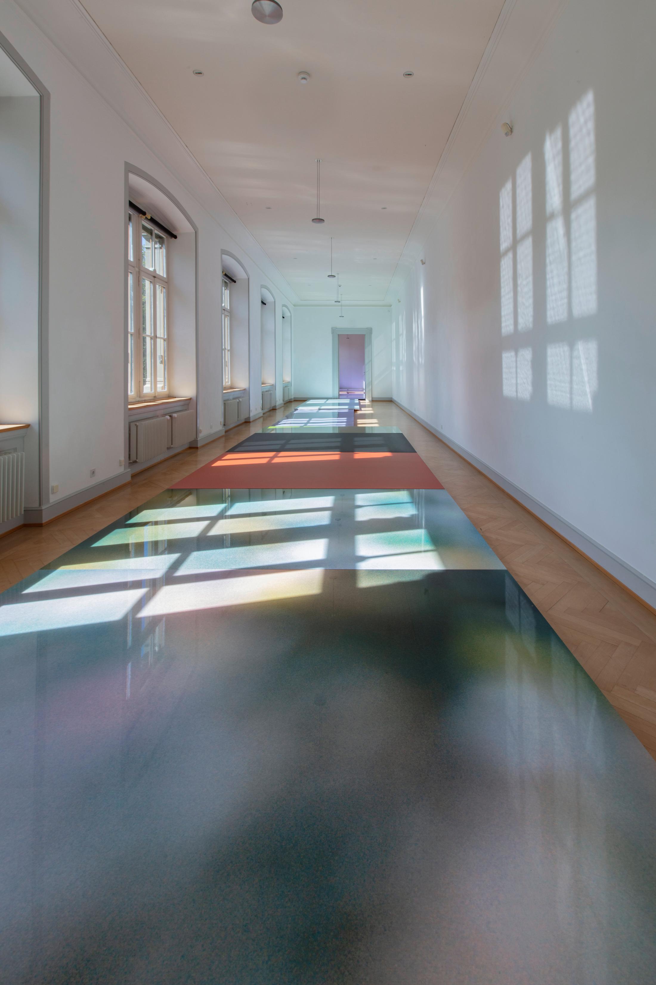 Exhibition View Adrian Schiess Soloshow «Painting 1980-2020» at Kunstmuseum St. Gallen, St. Gallen, 2020 / Photo: Stefan Rohner / Courtesy: the artist and Kunstmuseum St. Gallen