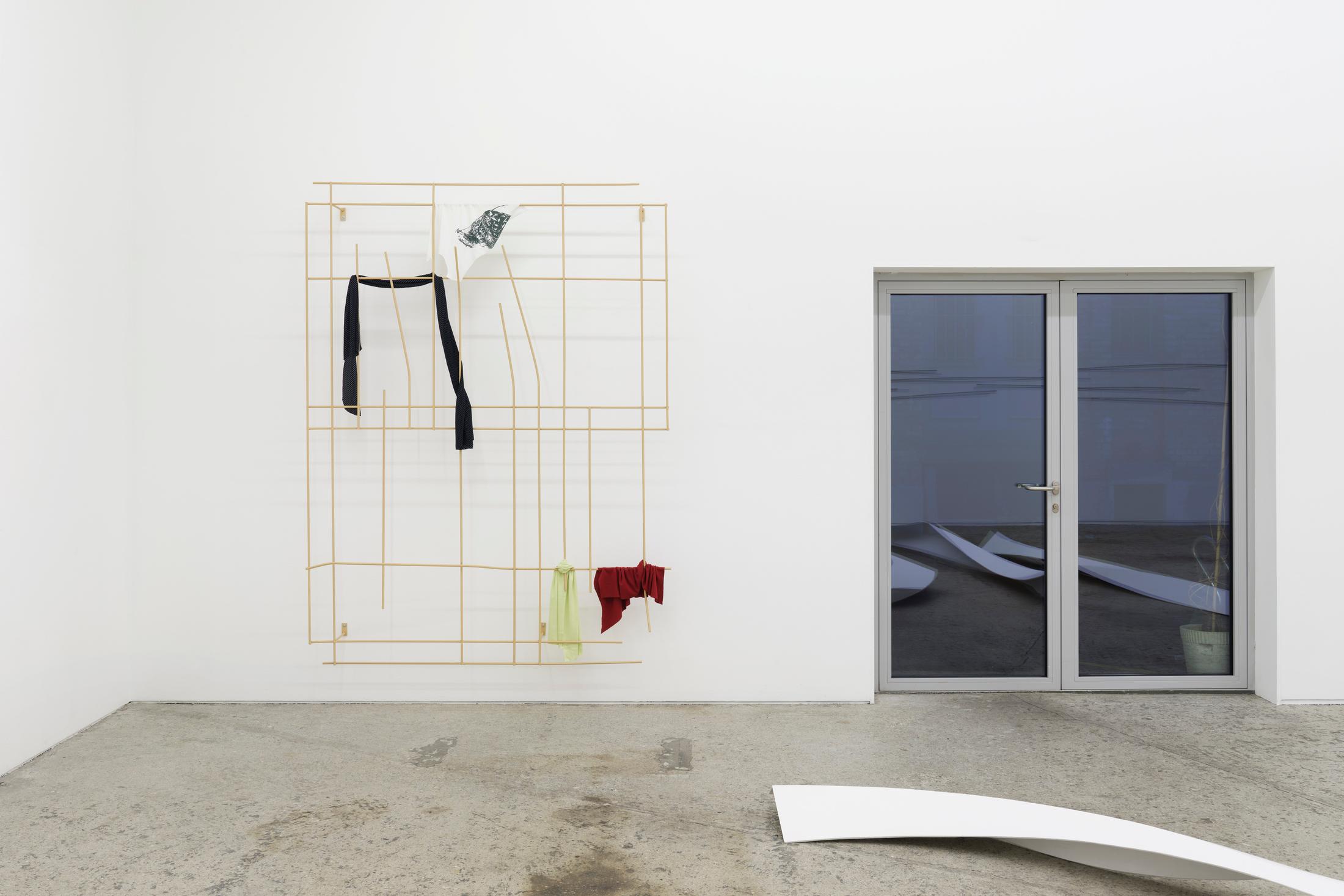 Exhibition View Group Show «Affinitäten; view on Edit Oderbolz, Untitled, 2011» at Galerie Mark Müller, Zurich, 2022 / Photo: Conradin Frei / Courtesy: the artists and Galerie Mark Müller