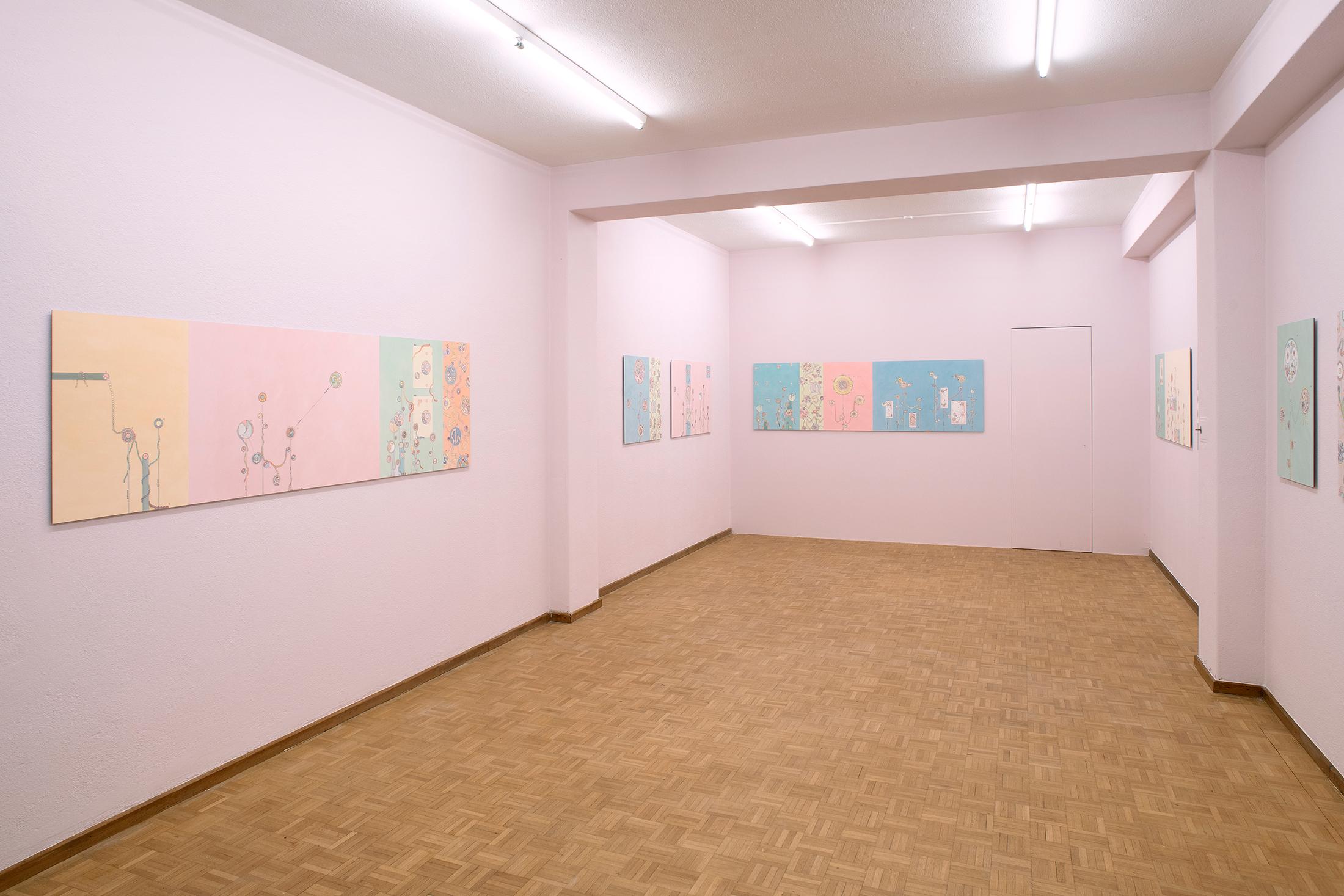 Exhibition View Alan Schmalz «Panorama» at Sentiment, Zurich, 2021 / Photo: Flavio Karrer / Courtesy: the artist and Sentiment