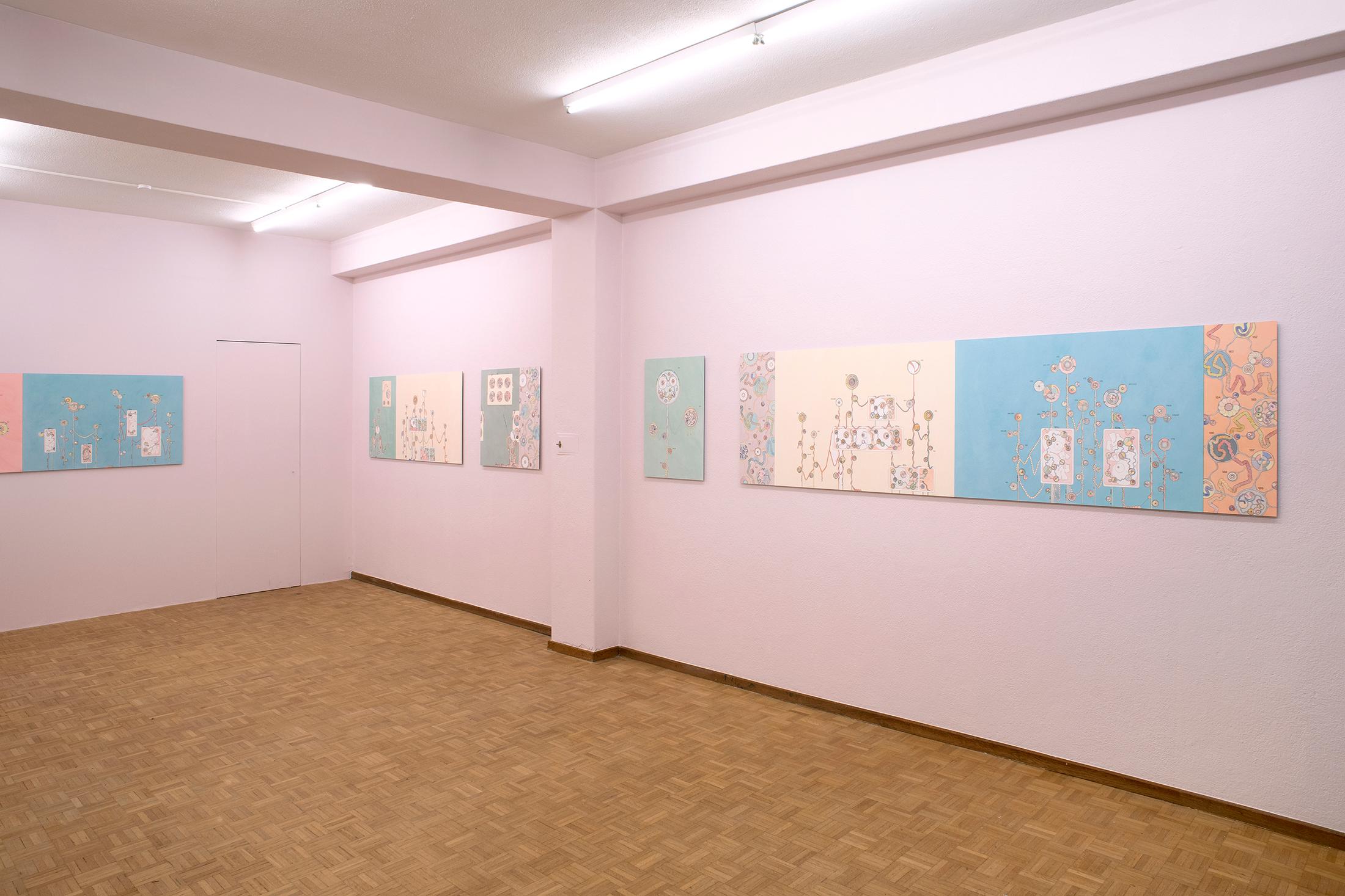 Exhibition View Alan Schmalz «Panorama» at Sentiment, Zurich, 2021 / Photo: Flavio Karrer / Courtesy: the artist and Sentiment