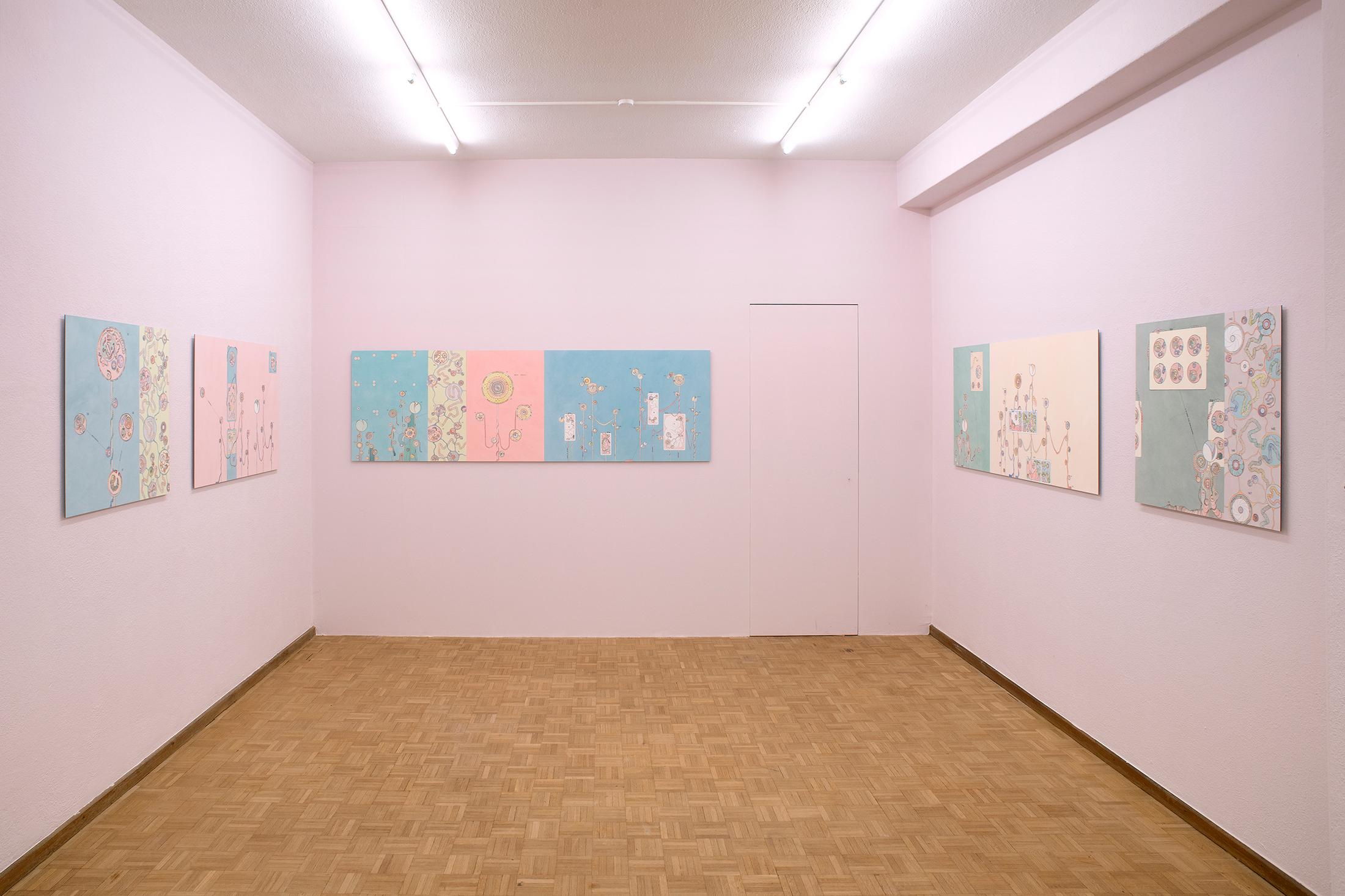 Exhibition View Alan Schmalz «Panorama» at Sentiment, Zurich, 2021 / Photo: Flavio Karrer / Courtesy: the artist and Sentiment