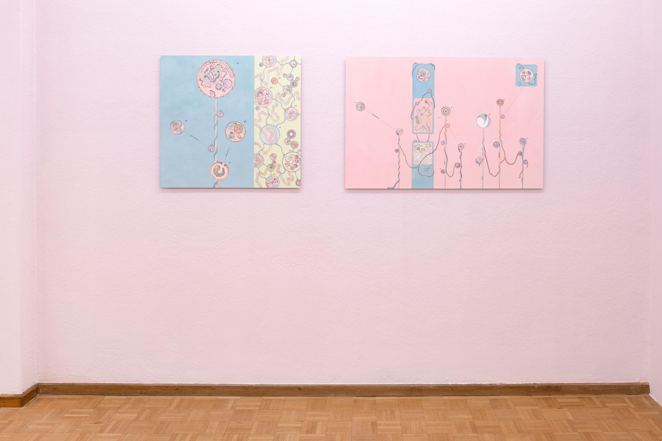 Exhibition View Alan Schmalz «Panorama» at Sentiment, Zurich, 2021 / Photo: Flavio Karrer / Courtesy: the artist and Sentiment