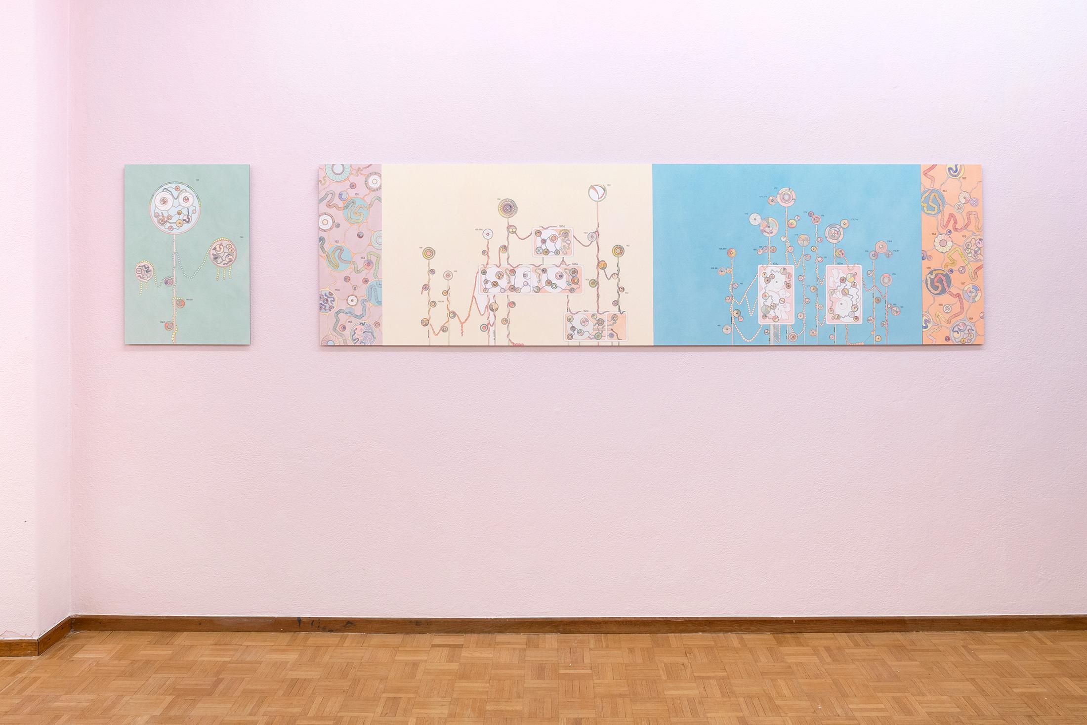 Exhibition View Alan Schmalz «Panorama» at Sentiment, Zurich, 2021 / Photo: Flavio Karrer / Courtesy: the artist and Sentiment