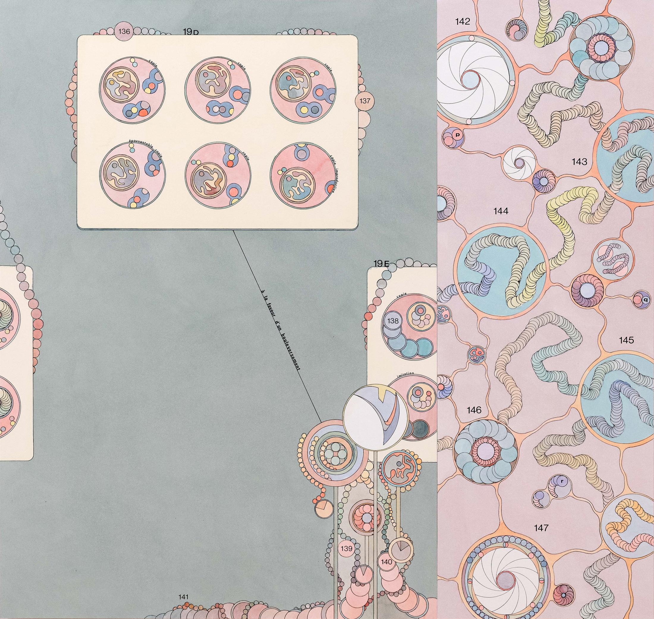 Exhibition View Alan Schmalz «Panorama; view on Alan Schmalz, à la faveur d’un bouleversement, 2021» at Sentiment, Zurich, 2021 / Photo: Flavio Karrer / Courtesy: the artist and Sentiment