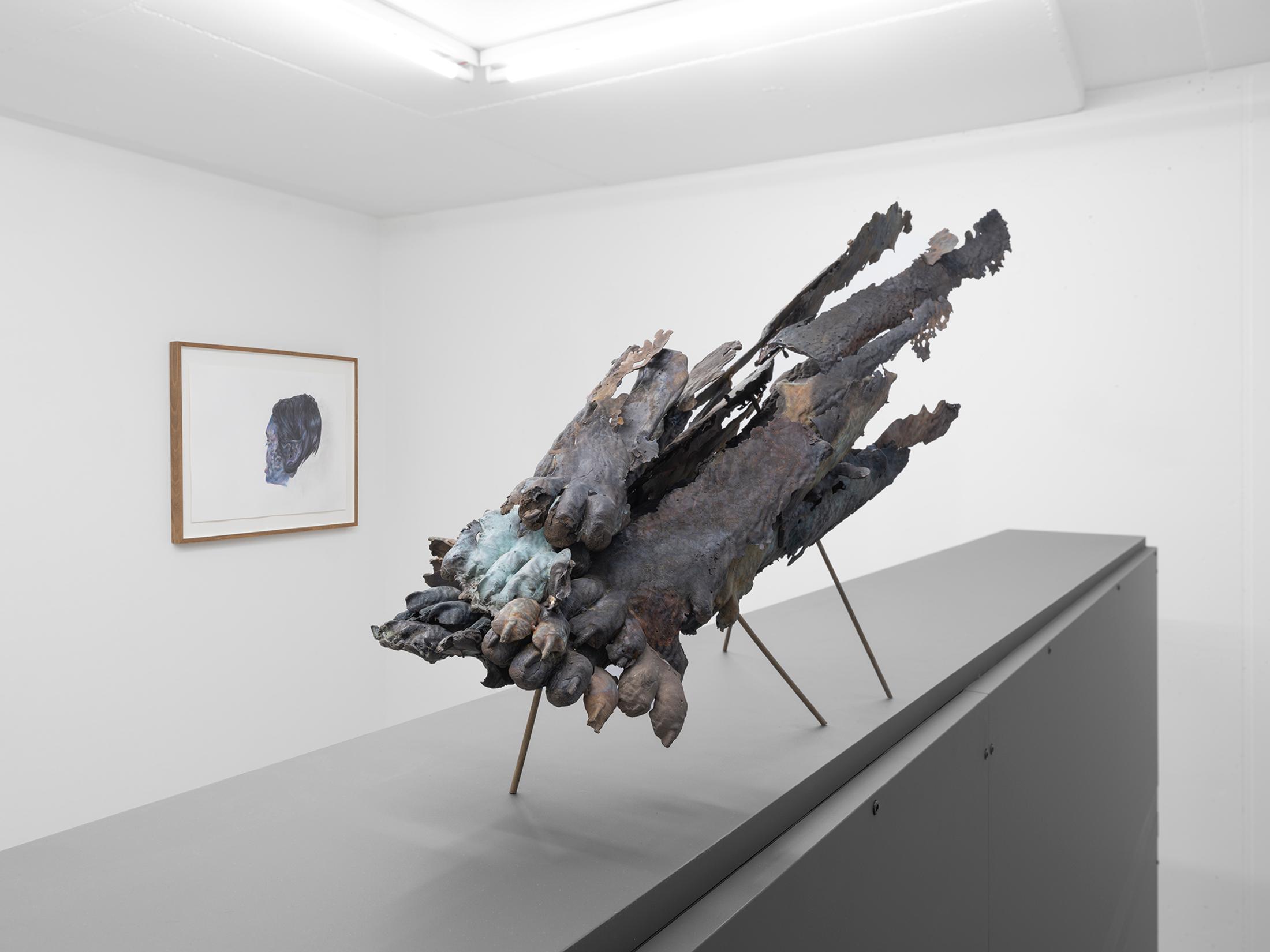 Exhibition View Alessandro Di Pietro Solo Show «Occult Desserts» at All Stars, Lausanne, 2022 / Photo: Julien Gremaud / Courtesy: the artist and All Stars