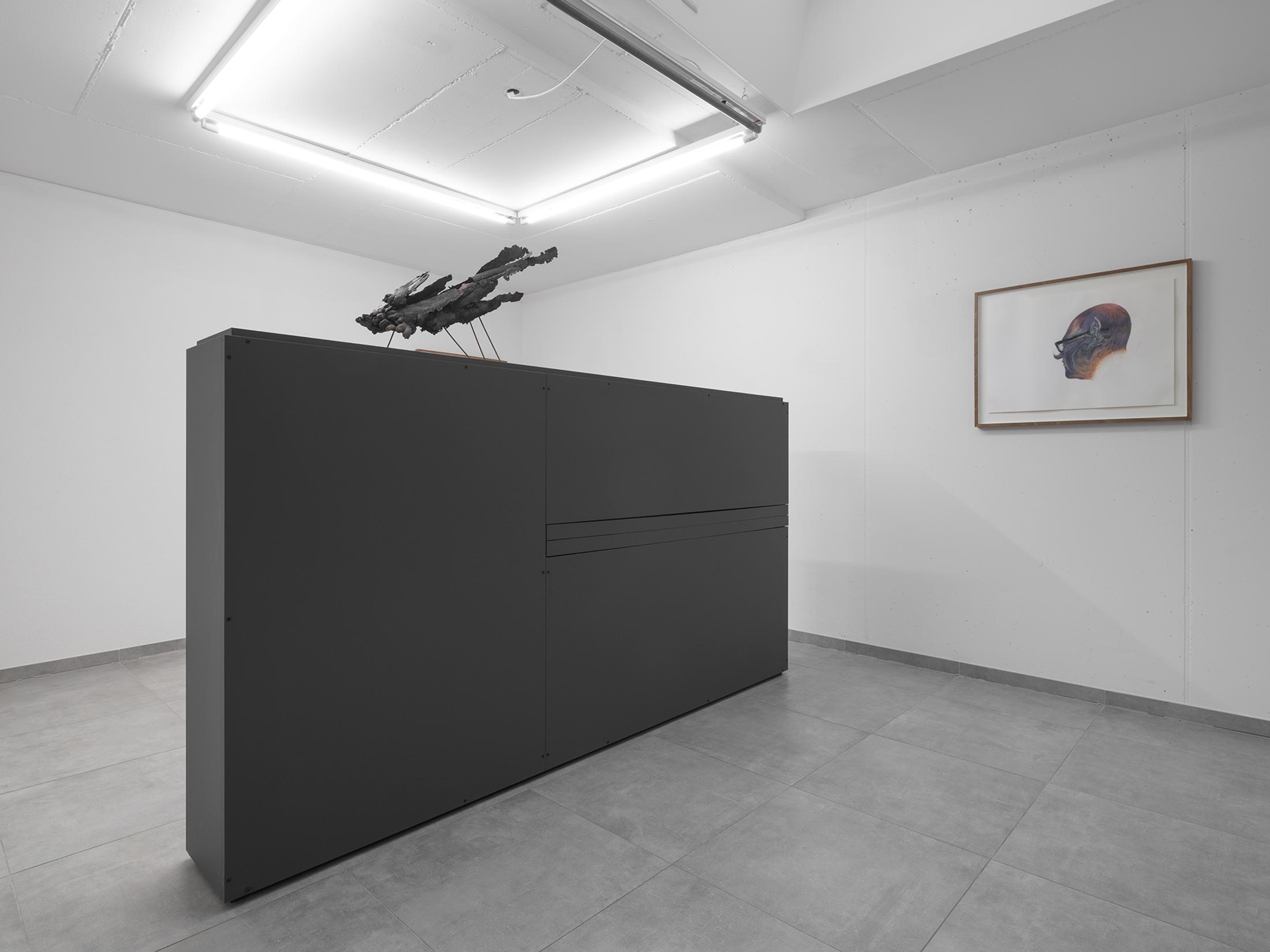 Exhibition View Alessandro Di Pietro Solo Show «Occult Desserts» at All Stars, Lausanne, 2022 / Photo: Julien Gremaud / Courtesy: the artist and All Stars