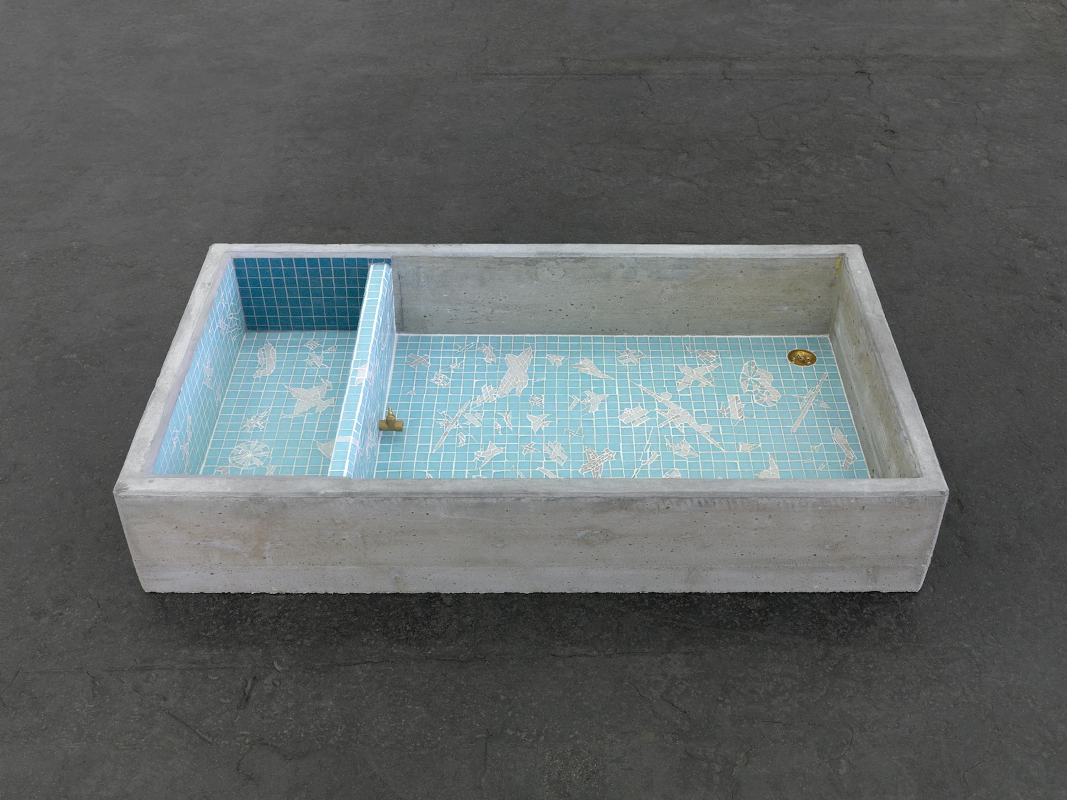 Exhibition View Alfredo Aceto and Denis Savary Duo Show «Ambarabà Ciccì Coccò; view on Denis Savary, Valentin, 2021» at Kunsthalle Sankt Gallen, St. Gallen, 2021 / Photo: Annik Wetter / Courtesy: the artist and Galerie Maria Bernheim, Zurich