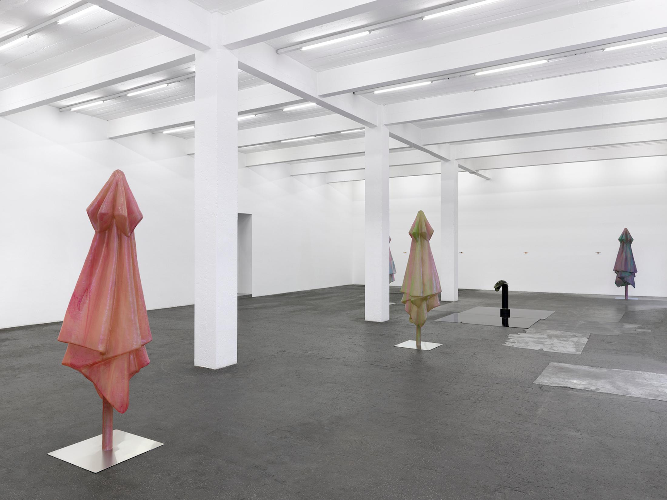 Exhibition View Alfredo Aceto and Denis Savary Duo Show «Ambarabà Ciccì Coccò» at Kunsthalle Sankt Gallen, St. Gallen, 2021 / Photo: Annik Wetter / Courtesy: the artists and Kunsthalle Sankt Gallen