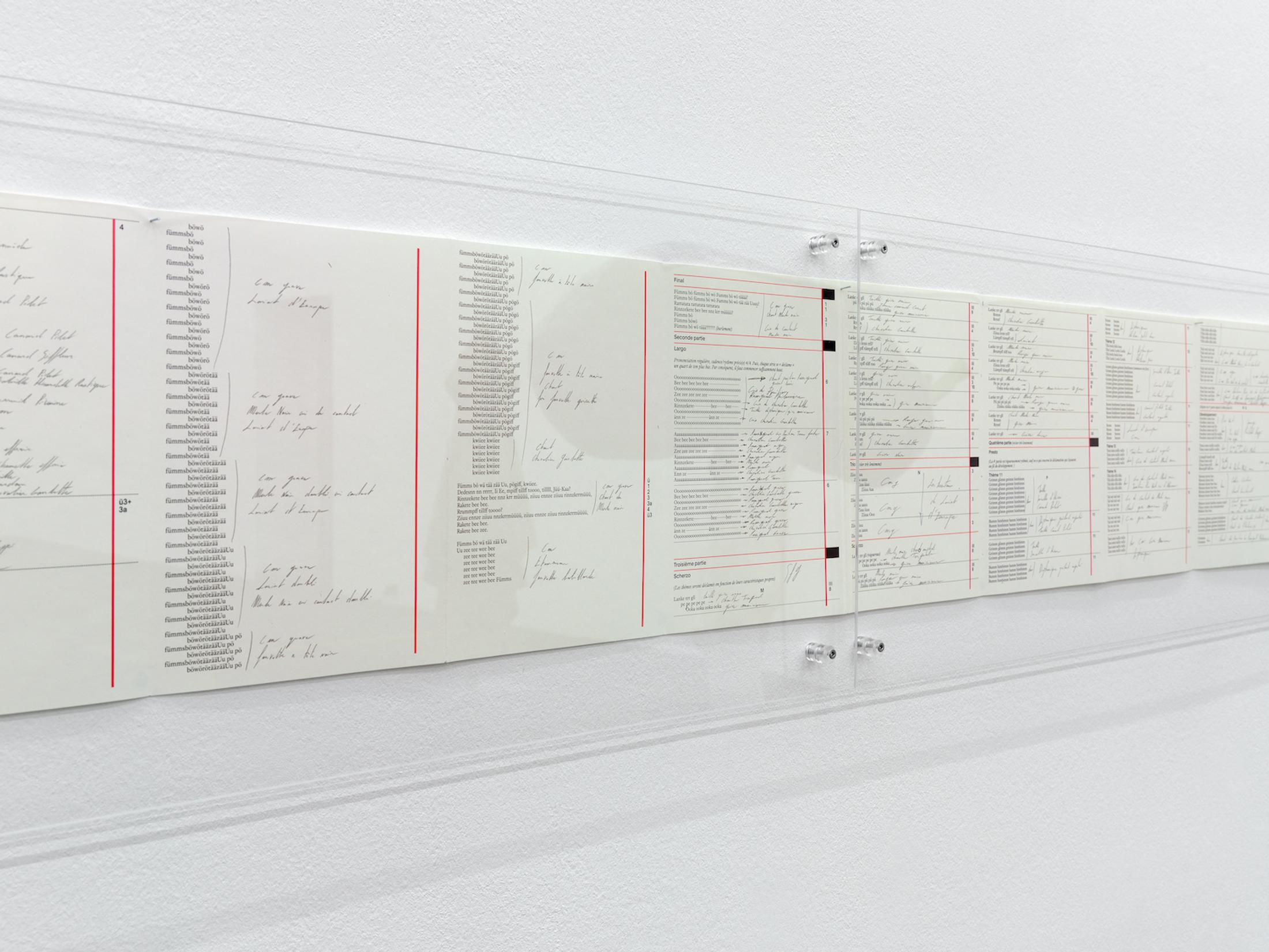 Exhibition View Alfredo Aceto and Denis Savary Duo Show «Ambarabà Ciccì Coccò; view on Denis Savary, Starlings, 2021» at Kunsthalle Sankt Gallen, St. Gallen, 2021 / Photo: Annik Wetter / Courtesy: the artist and Galerie Maria Bernheim, Zurich