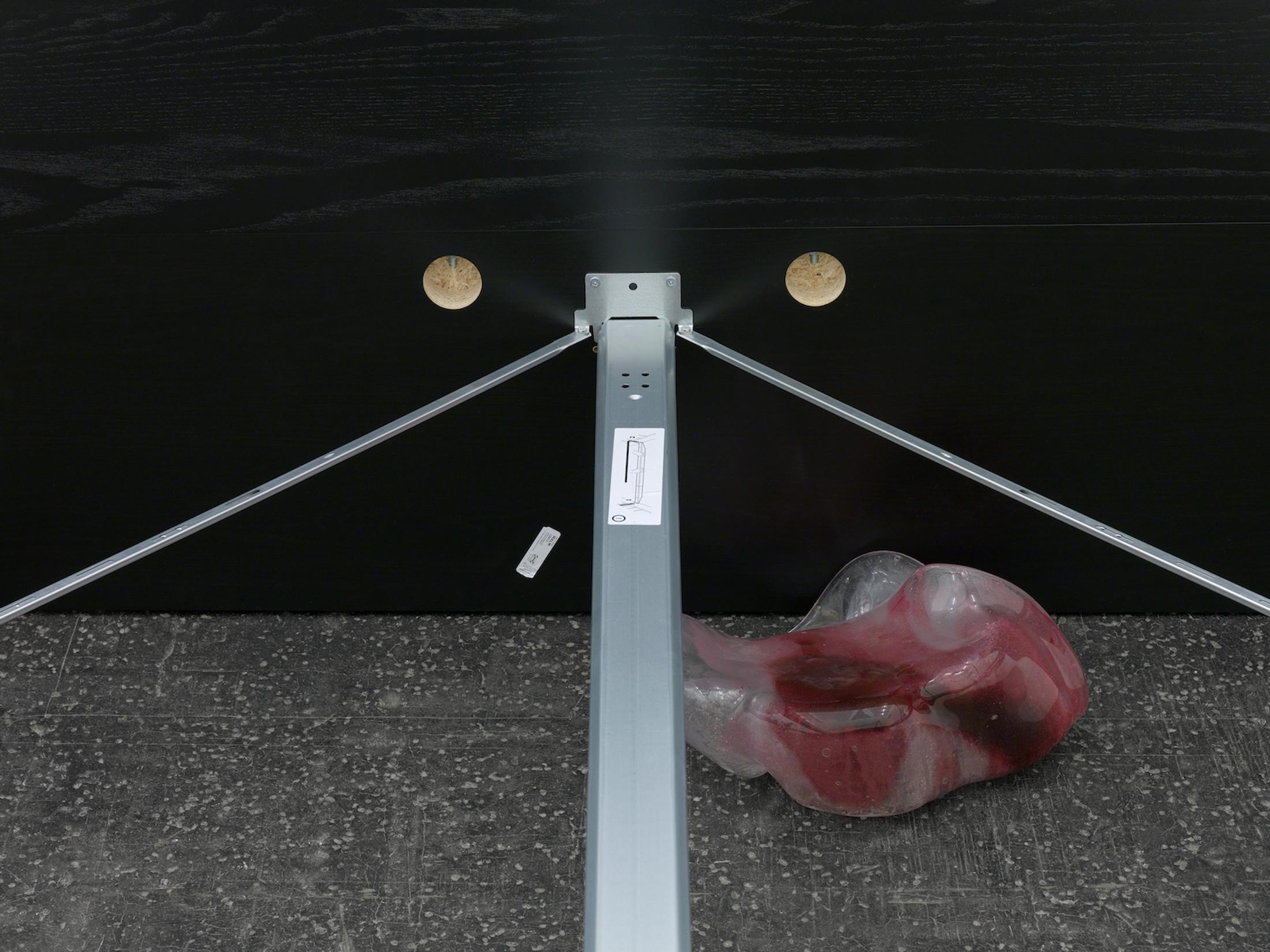 Exhibition View Alfredo Aceto and Denis Savary Duo Show «Ambarabà Ciccì Coccò» at Kunsthalle Sankt Gallen, St. Gallen, 2021 / Photo: Annik Wetter / Courtesy: the artists and Kunsthalle Sankt Gallen