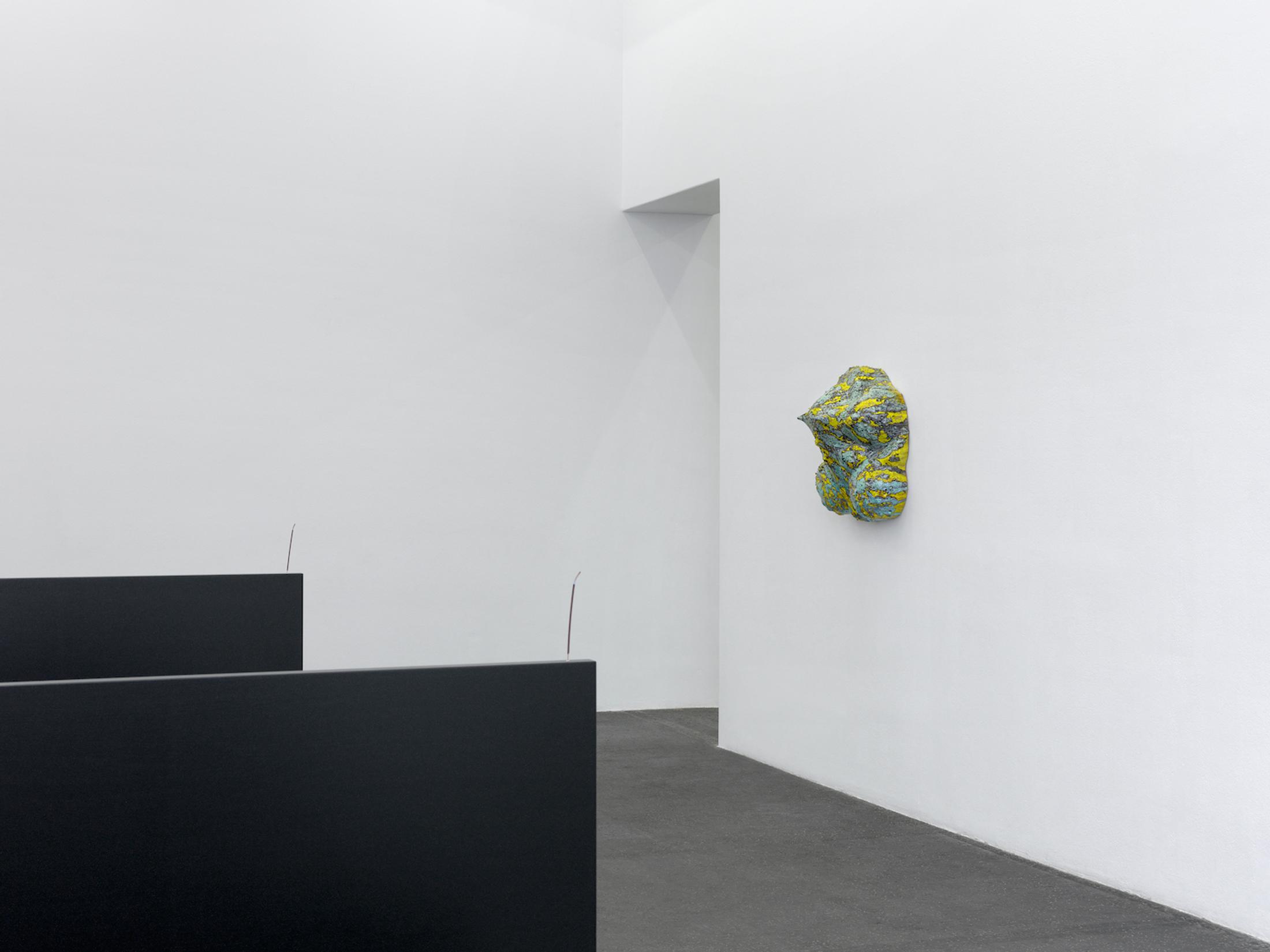 Exhibition View Alfredo Aceto and Denis Savary Duo Show «Ambarabà Ciccì Coccò; view on Denis Savary, Buffa, 2018» at Kunsthalle Sankt Gallen, St. Gallen, 2021 / Photo: Annik Wetter / Courtesy: the artist and Galerie Maria Bernheim, Zurich