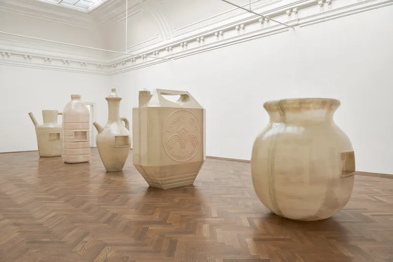 Exhibition View Alia Farid Solo Show «In Lieu of What Is» at Kunsthalle Basel, Basel, 2022 / Photo: Philipp Hänger / Courtesy: the artist and Kunsthalle Basel