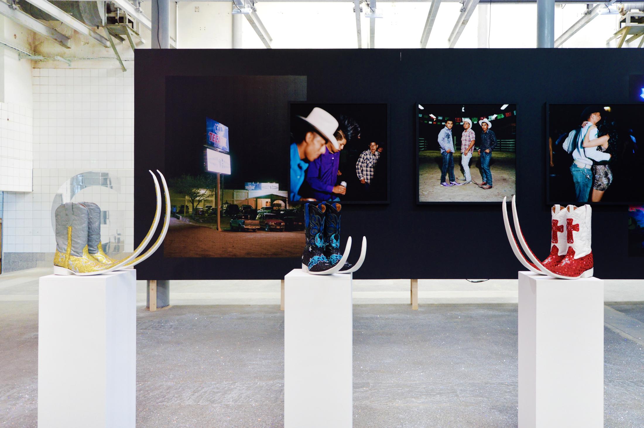Installation View Aline Paley & Alex Troesch «Picudas» at Quartier Générale, La Chaux-de-Fonds / Photo: Jean-Pablo Mühlestein / Courtesy: the artists