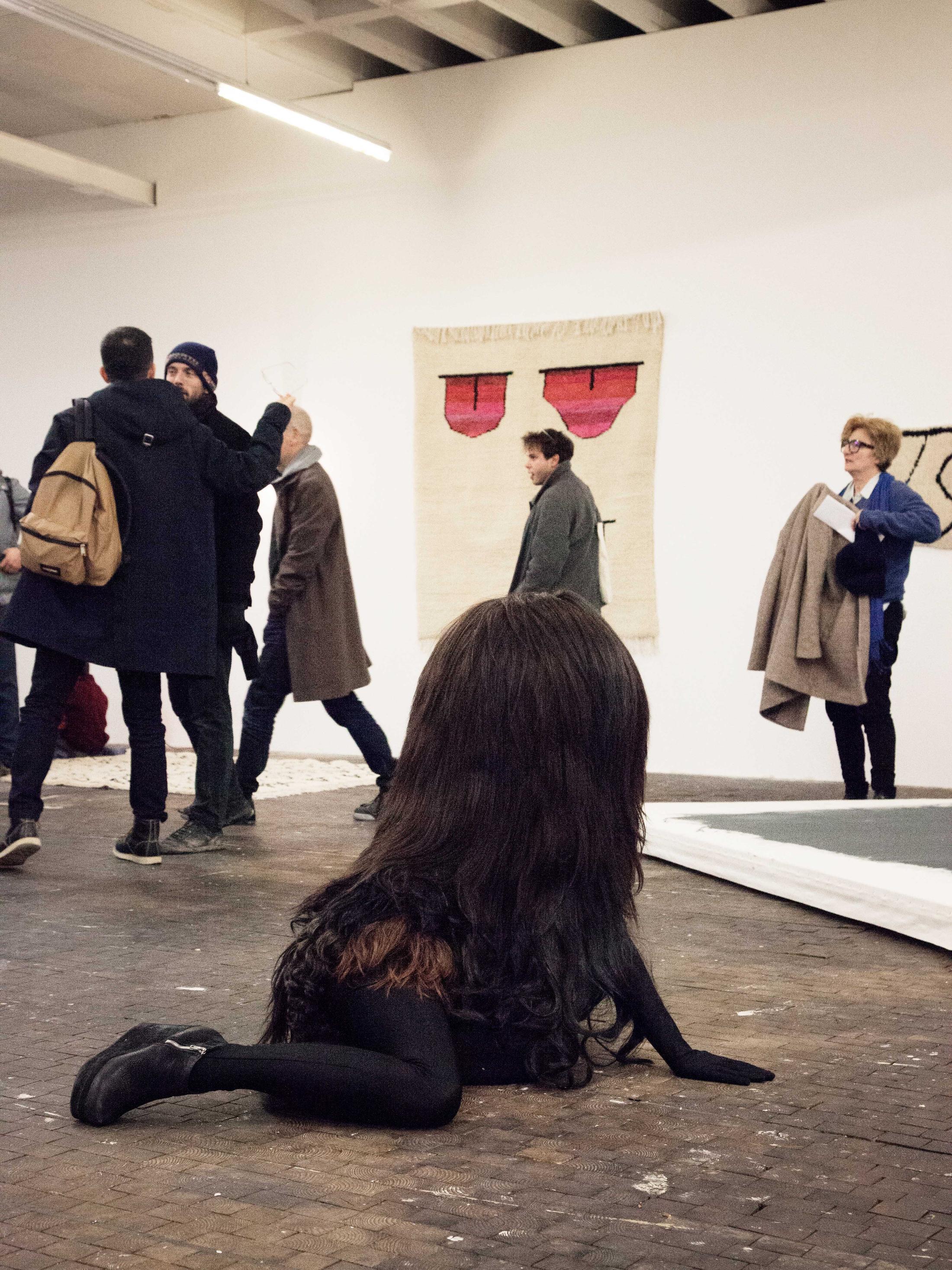 Exhibition View «Julie Monot, Wodwo, 2017 / Alpina Huus» at Le Commun, Geneva / © Neige Sanchez, Courtesy the artists