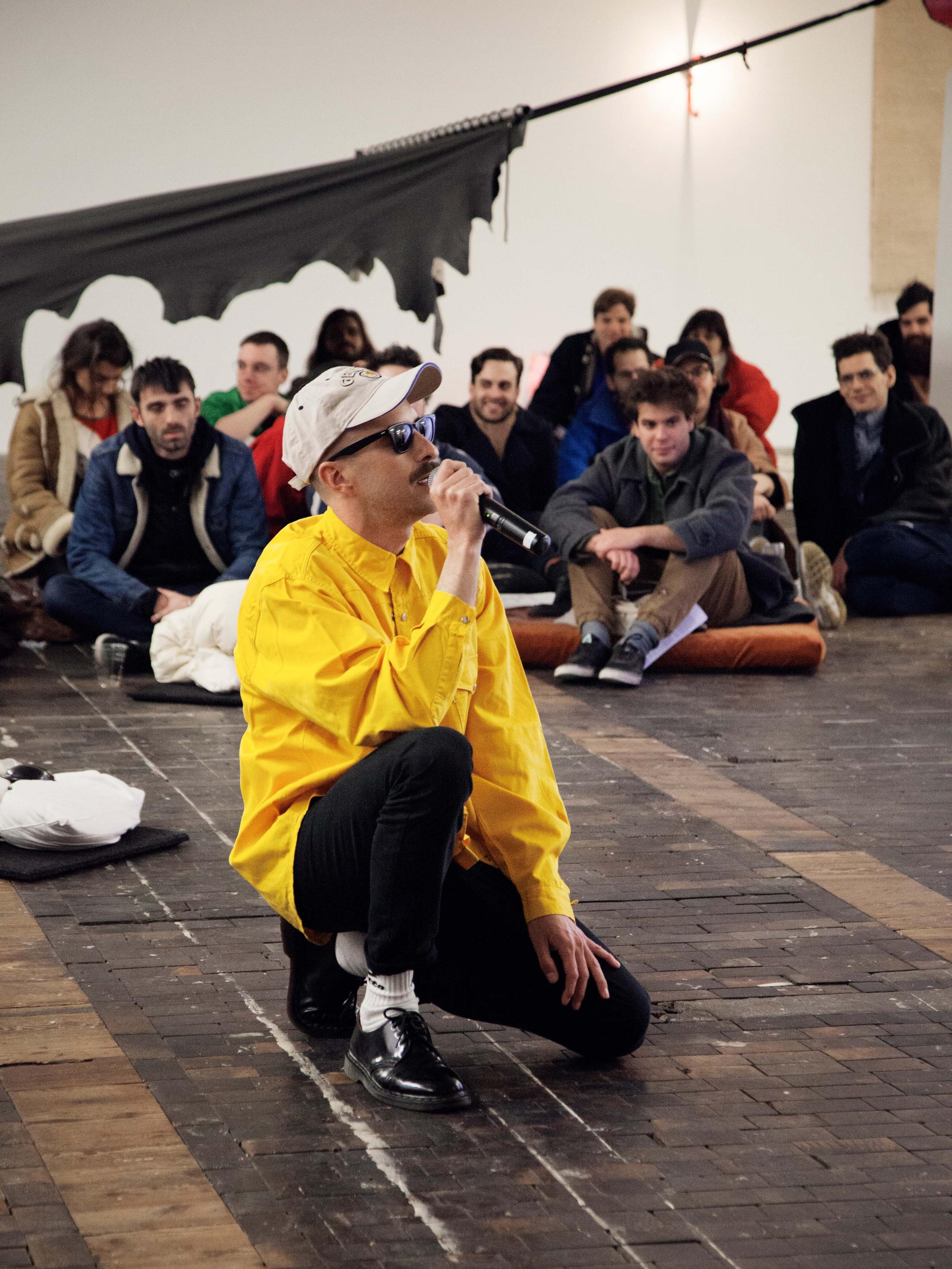 Exhibition View «Josep Maynou, What to do?, 2017 / Alpina Huus» at Le Commun, Geneva / © Neige Sanchez, Courtesy the artists