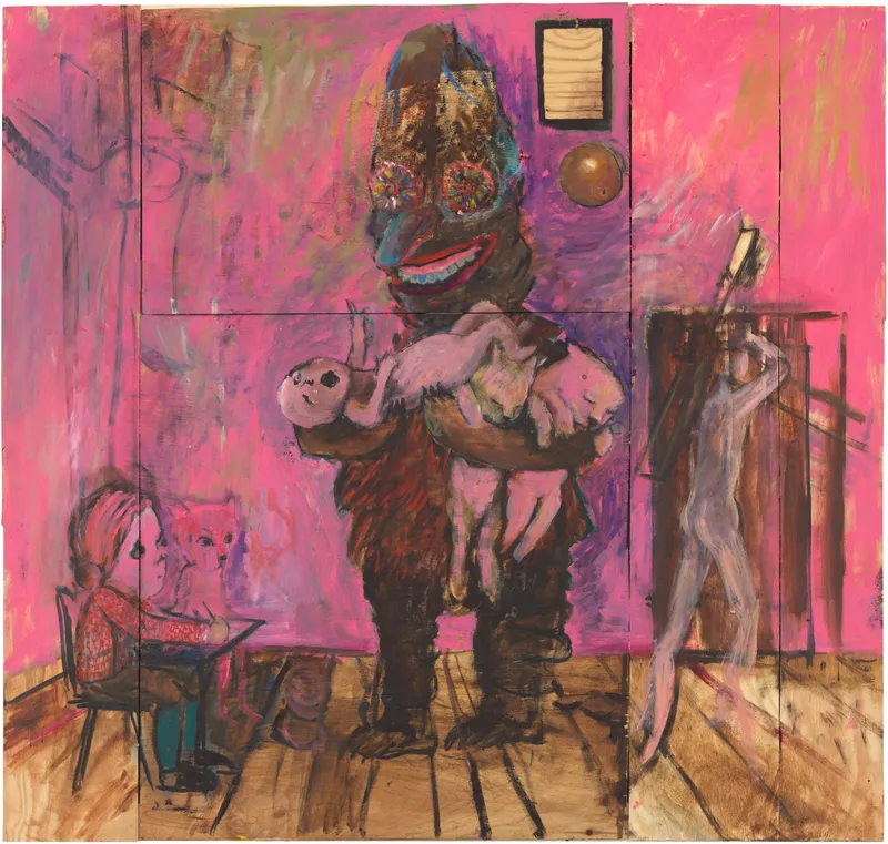 Exhibition View Amelie von Wulffen Soloshow «view on These Children Are Extremley Guilty, 2017» at Kunsthalle Bern, Bern / Photo: Gunnar Meier / Courtesy: the artist