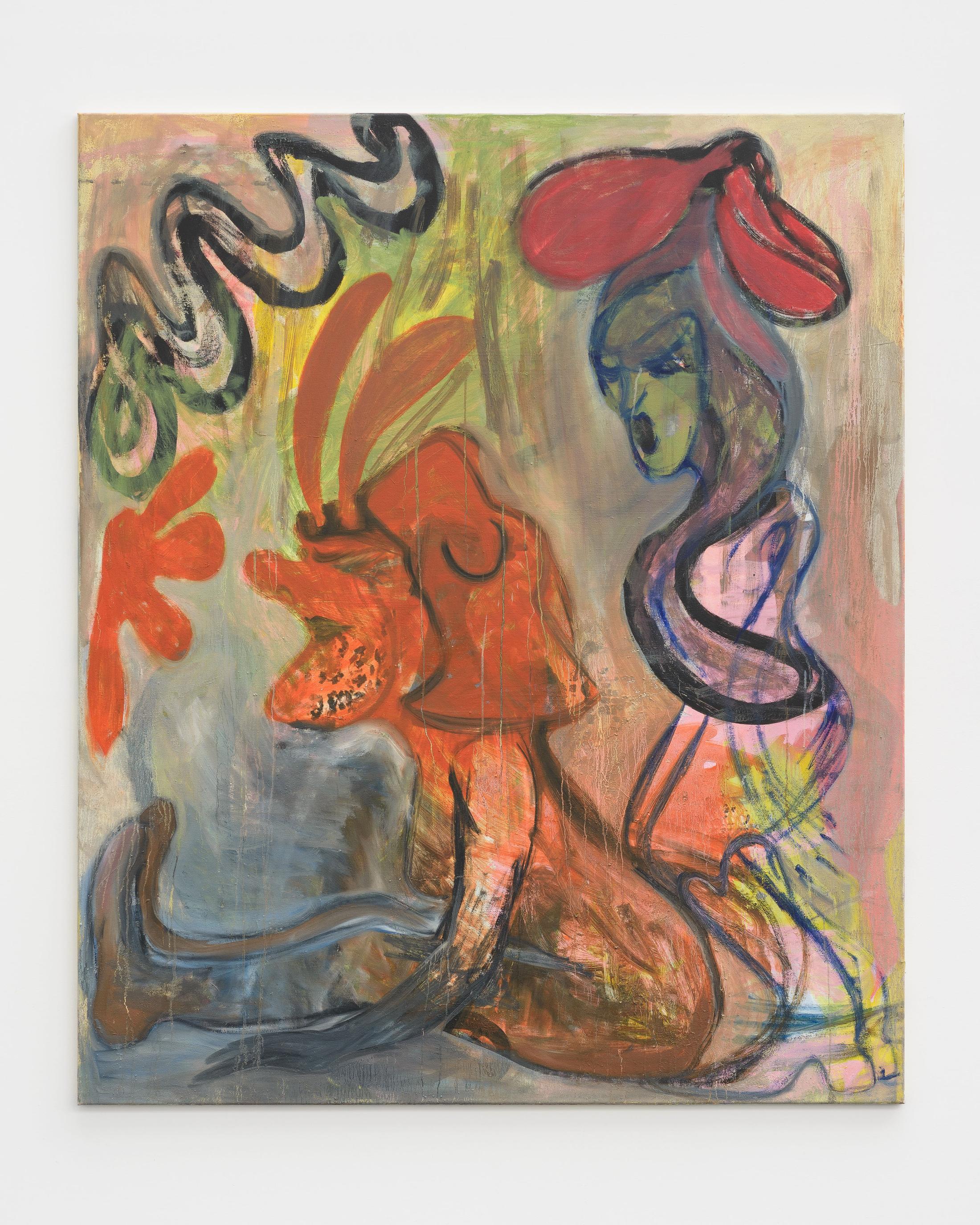 Exhibition View Groupshow «An Order of Things ; view on Kamilla Bischof, Feldzwirbel, 2019» at Galerie Gregor Staiger, Zurich / Courtesy: the artist & Galerie Gregor Staiger, Zurich