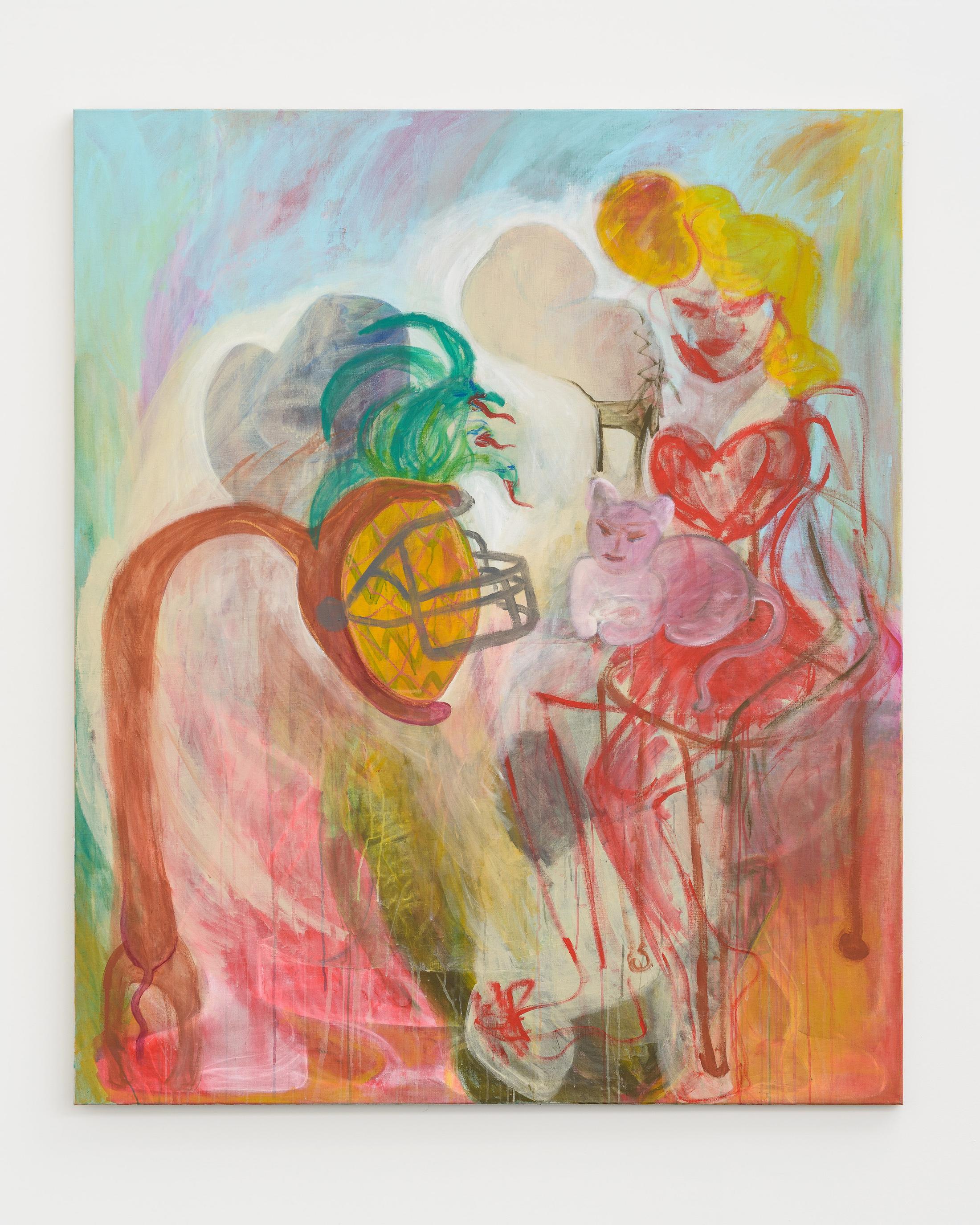 Exhibition View Groupshow «An Order of Things ; view on Kamilla Bischof, Provokatesse, 2018» at Galerie Gregor Staiger, Zurich / Courtesy: the artist & Galerie Gregor Staiger, Zurich