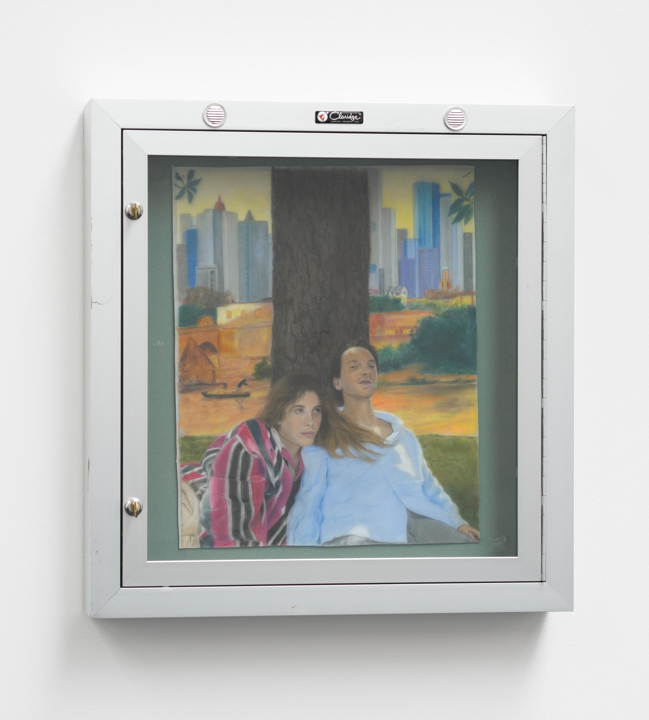 Exhibition View Groupshow «An Order of Things ; view on Victoria Colmegna, Double blade semester, will Gustave Courbet learn his last lesson? Deep cuts may hurt but a girl's wound is sharper than a sword., 2018» at Galerie Gregor Staiger, Zurich / Courtesy: the artist & Galerie Gregor Staiger, Zurich