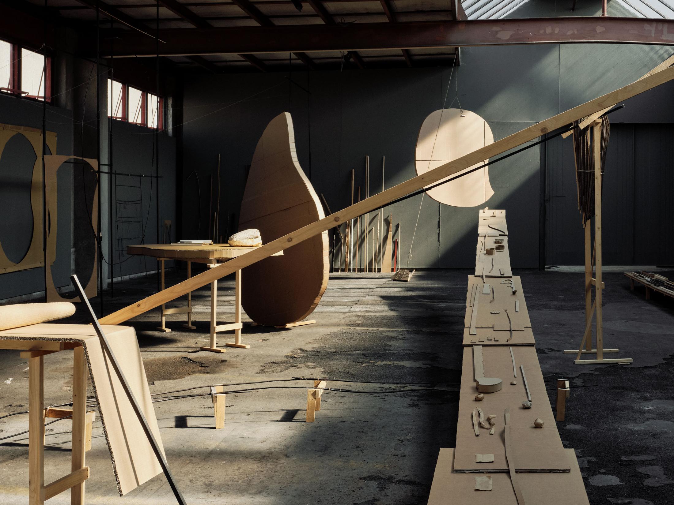 Exhibition View Ana Strika Solo Show «Taktzeit» at Kunsthalle Arbon, Arbon, 2022 / Photo: Ladina Bischof / Courtesy: the artist and Kunsthalle Arbon