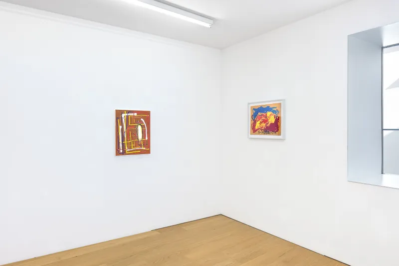 Exhibition View André Butzer Soloshow at Kirchgasse, Steckborn, 2019 / Courtesy: the artist and Kirchgasse