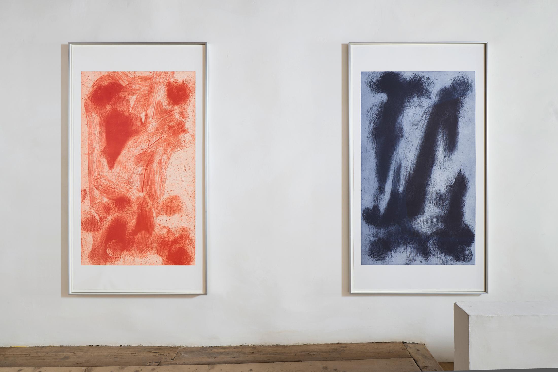 Installation View Andrea Büttner at Galerie Tschudi / Courtesy: Galerie Tschudi, Zuoz and the artist