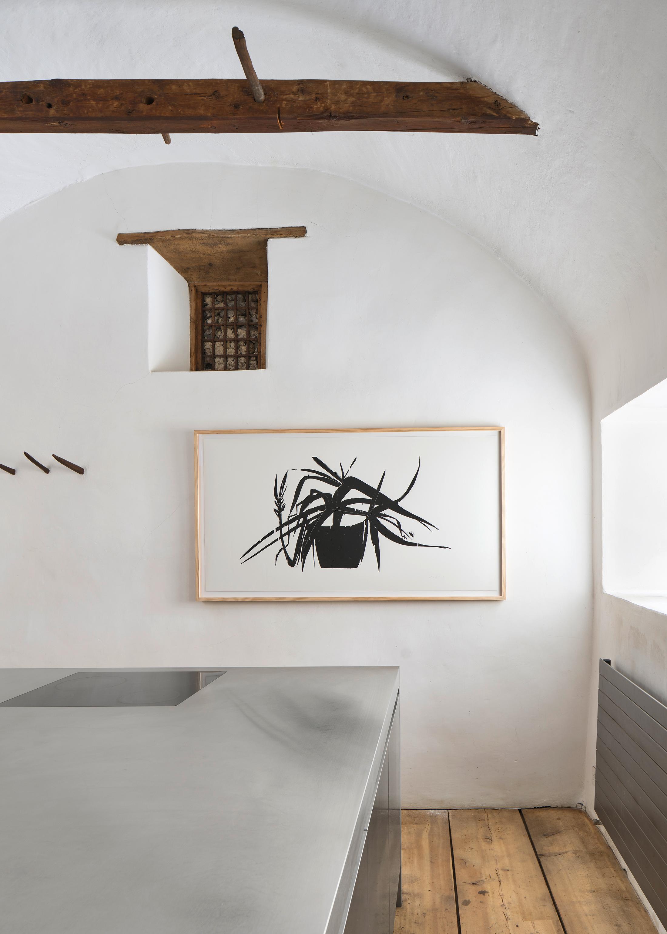 Installation View Andrea Büttner at Galerie Tschudi / Courtesy: Galerie Tschudi, Zuoz and the artist