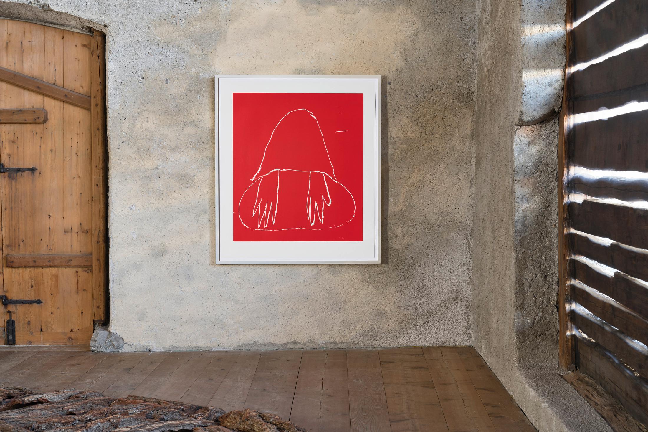 Installation View Andrea Büttner at Galerie Tschudi / Courtesy: Galerie Tschudi, Zuoz and the artist