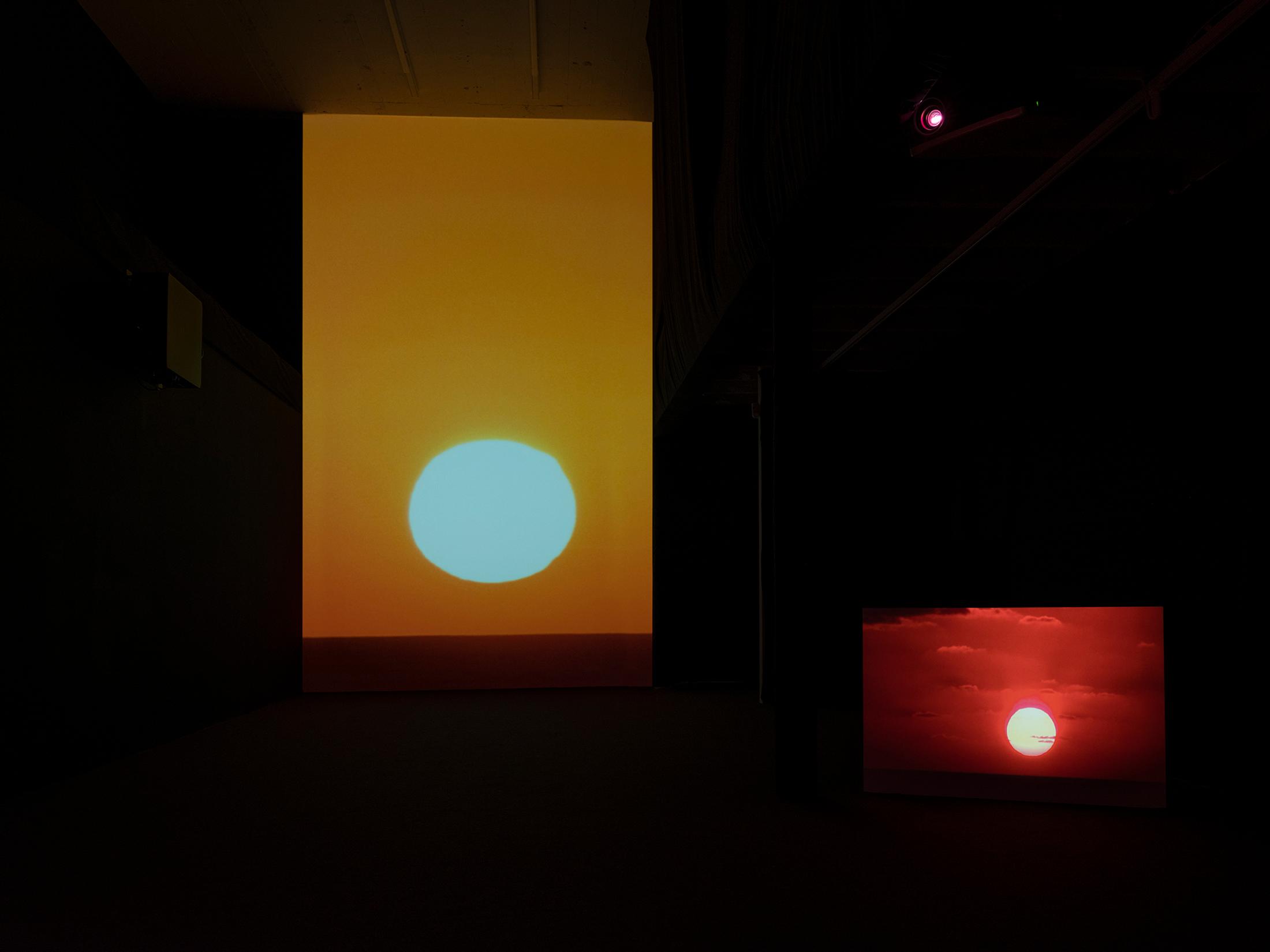 Exhibition View Andrea Galvani Soloshow «Elevation» at Fabienne Levy, Lausanne, 2019 / Photo: Julien Gremaud / Courtesy: the artist and Fabienne Levy