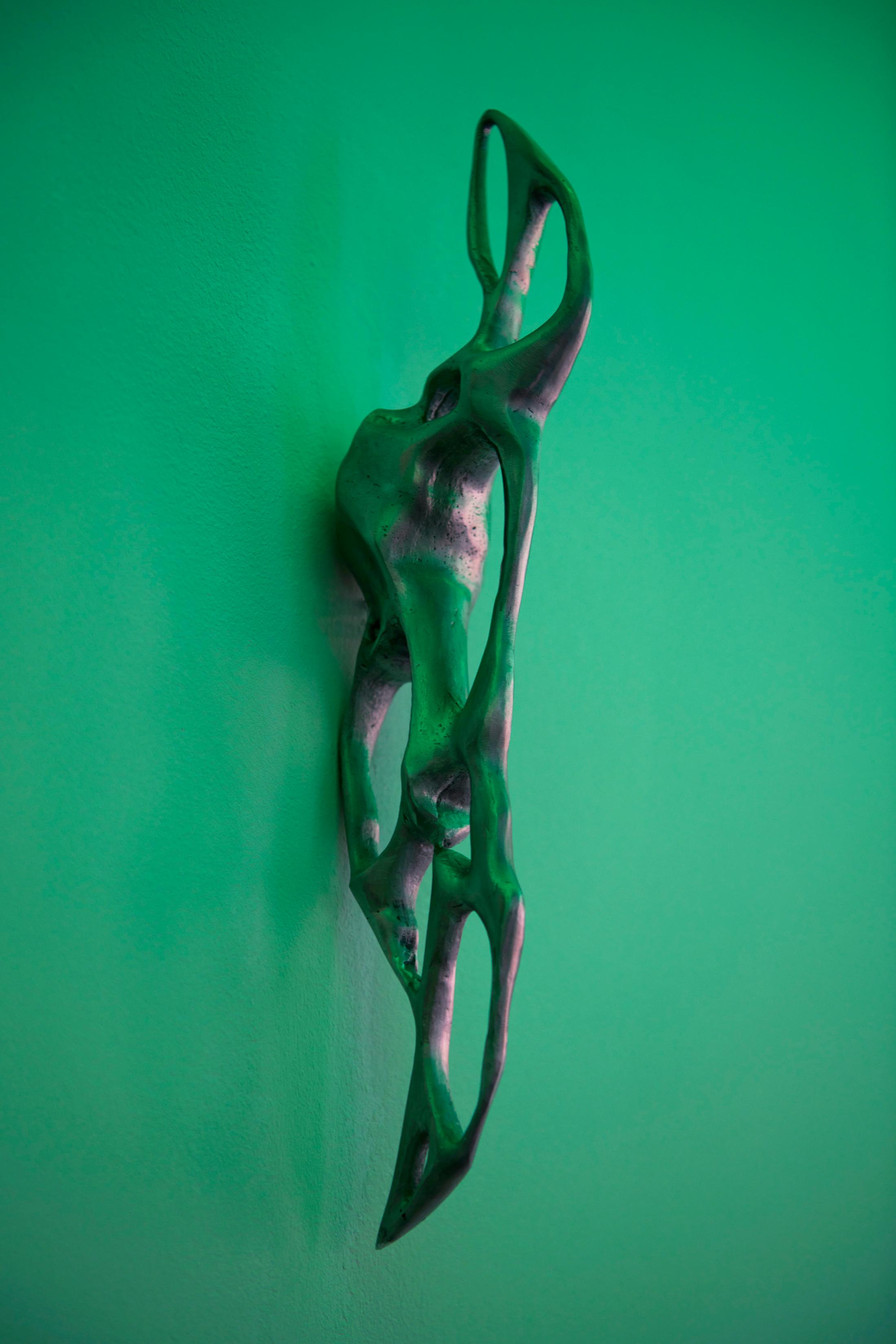 Exhibition View Anita Mucolli Solo Show «Limbo» at Kulturfolger, Zurich, 2023 / Photo: Anna Maysuk / Courtesy: the artist and Kulturfolger