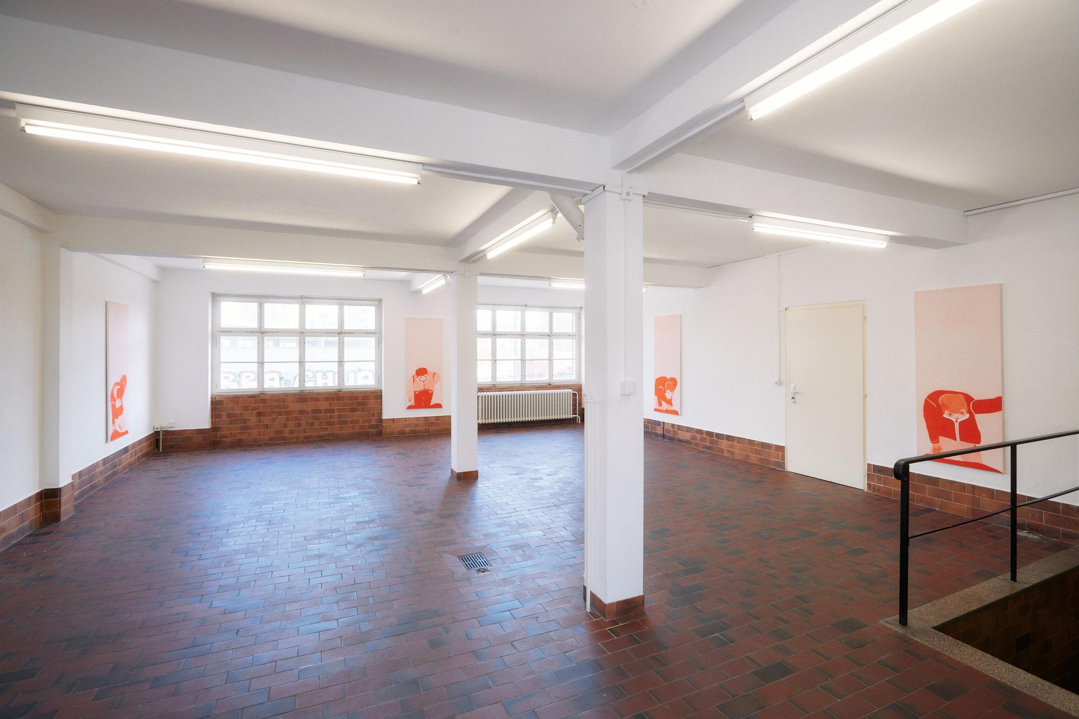 Exhibition View Anjesa Dellova Solo Show «Amers» at Mayday, Basel, 2023 / Photo: Moritz Schermbach / Courtesy: the artist and Mayday