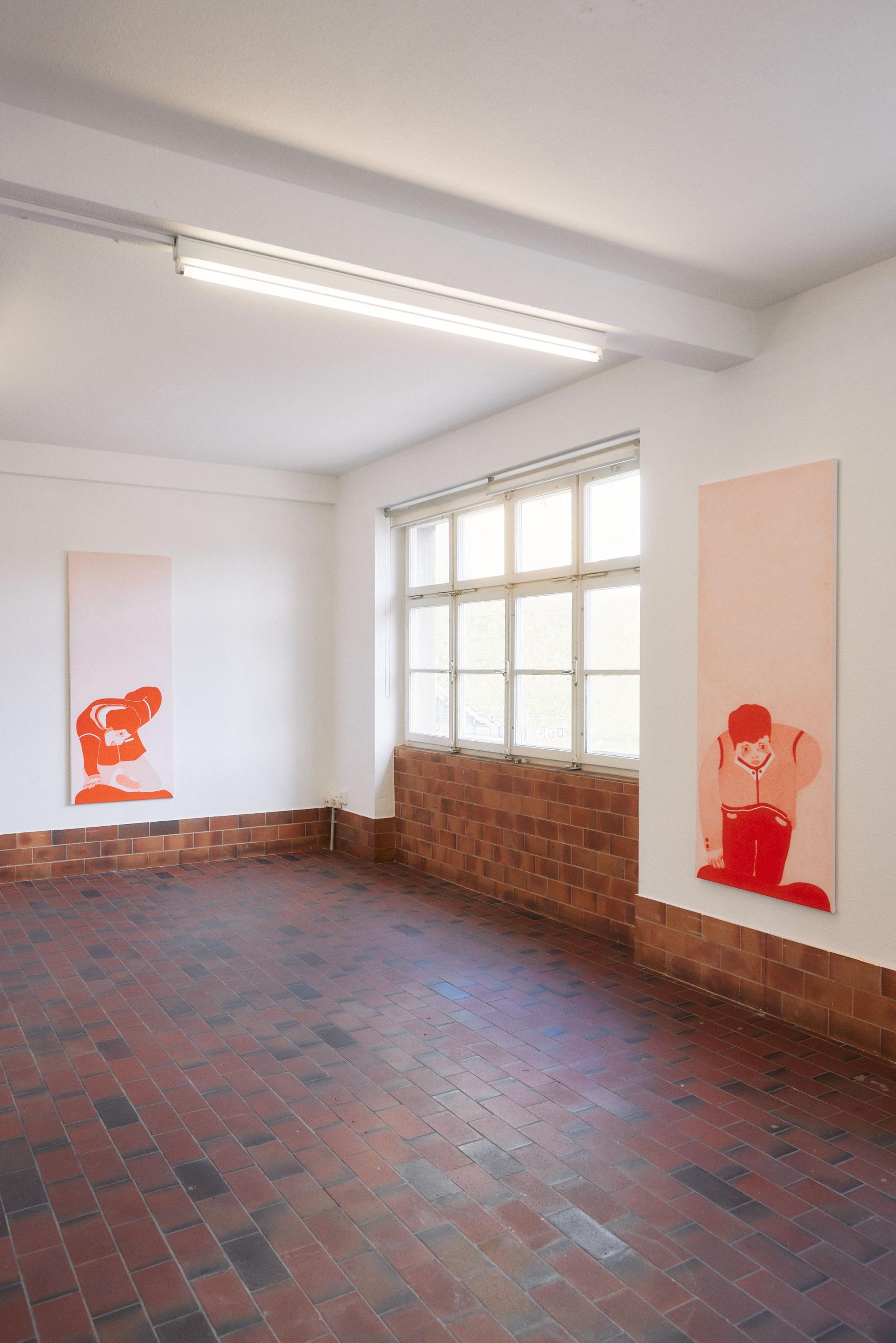 Exhibition View Anjesa Dellova Solo Show «Amers» at Mayday, Basel, 2023 / Photo: Moritz Schermbach / Courtesy: the artist and Mayday