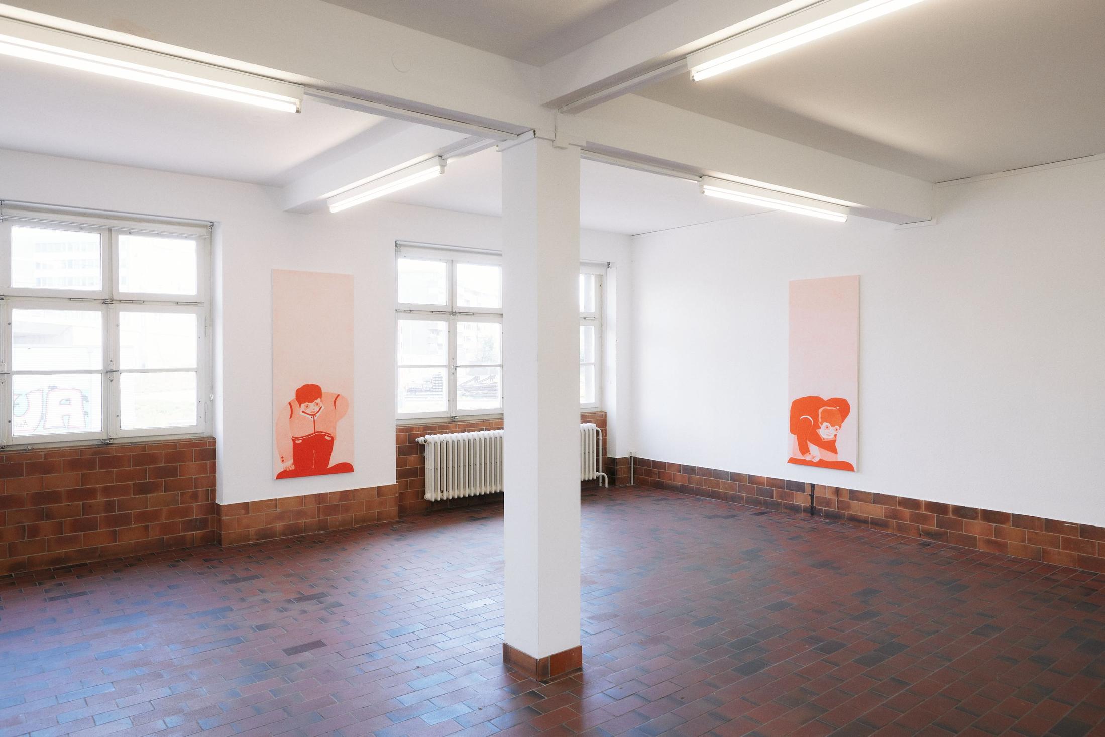 Exhibition View Anjesa Dellova Solo Show «Amers» at Mayday, Basel, 2023 / Photo: Moritz Schermbach / Courtesy: the artist and Mayday