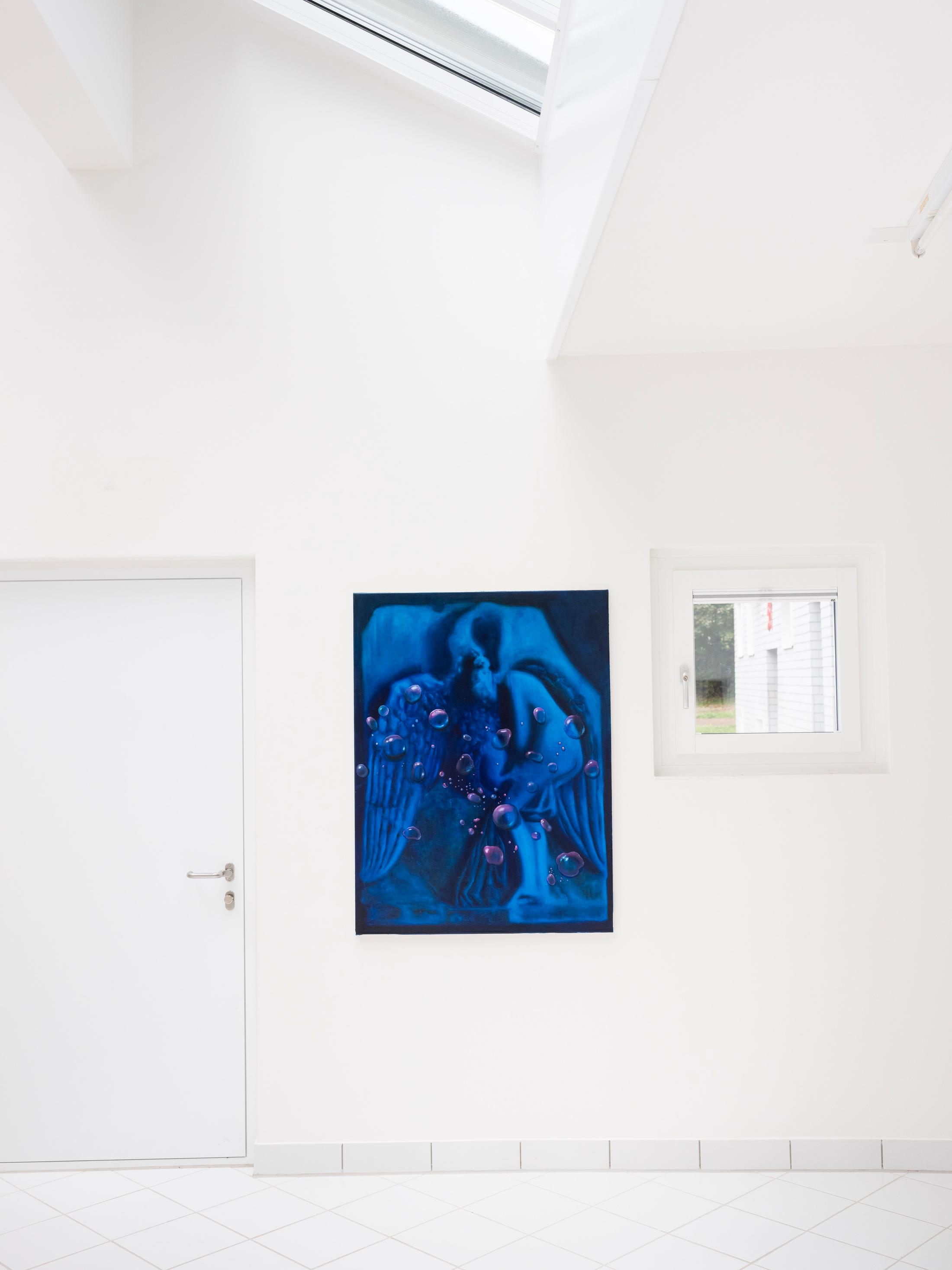 Exhibition View Annabelle Agbo Godeau Solo Show «Die eiserne Hand» at A. Romy Gallery, Zurich, 2021 / Photo: Philip Frowein / Courtesy: the artist and A. Romy Gallery