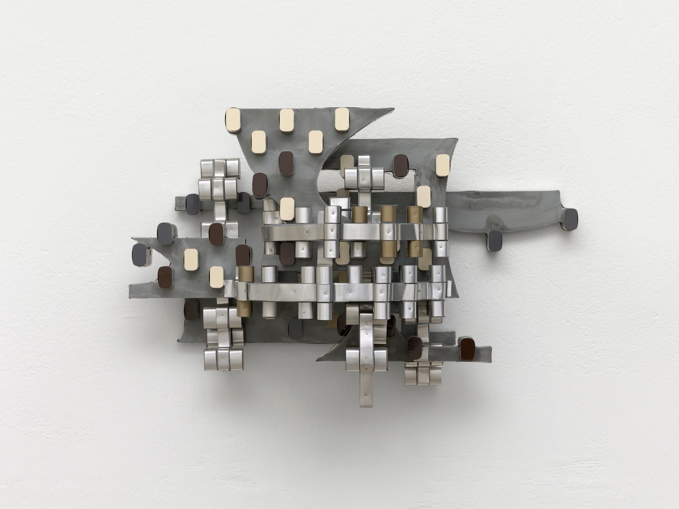 Exhibition View Anne Libby Soloshow «Form Constant ; view on Superposable, 2019» at Ribordy Thetaz, Geneva, 2019 / Photo: Annik Wetter / Courtesy: the artist and Ribordy Thetaz